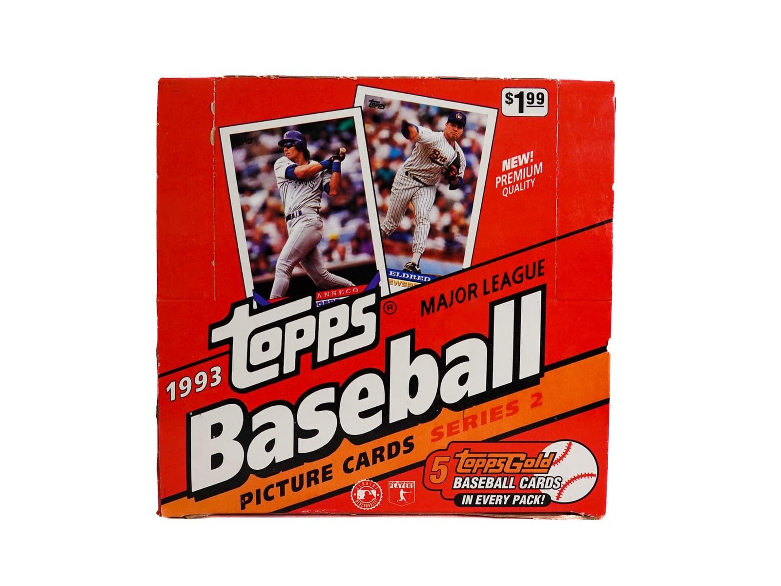 1993 Topps Series 2 Baseball Jumbo Box