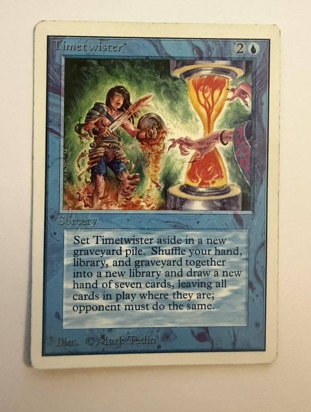 Timetwister Unlimited Edition Magic The Gathering 1993 MTG