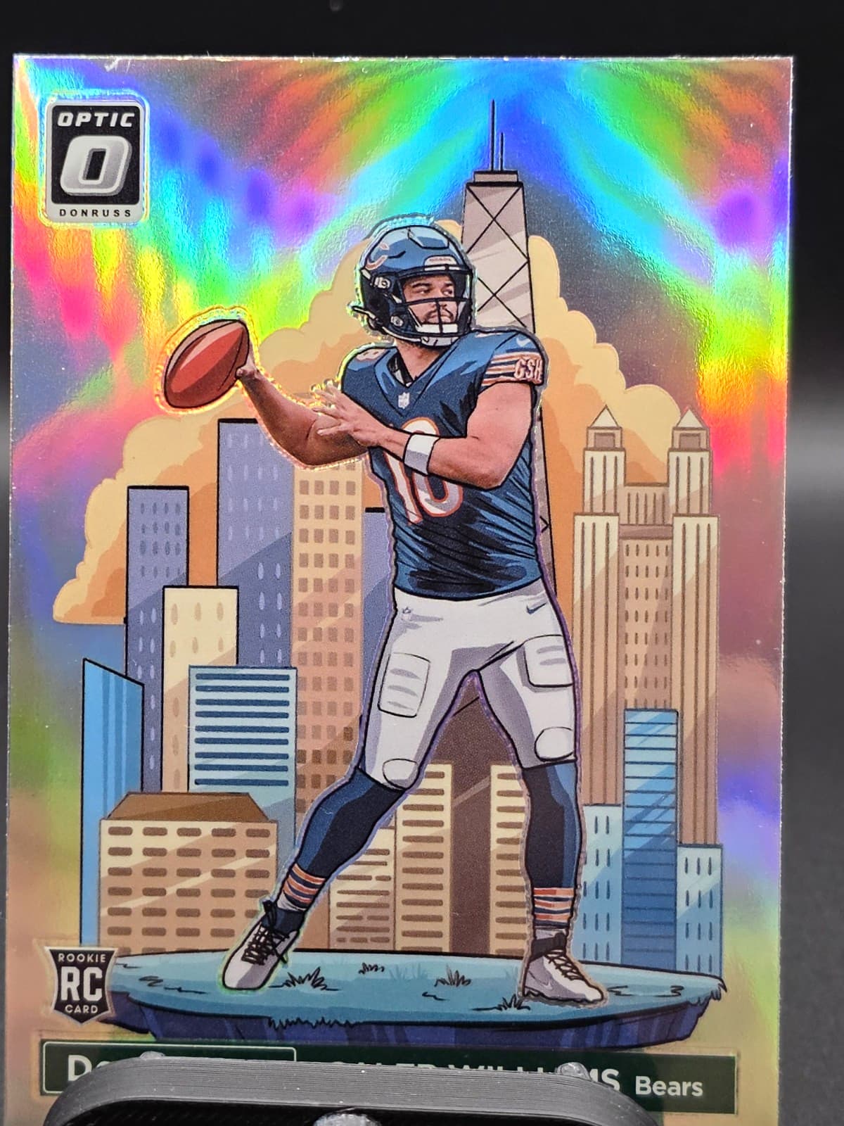 Panini 2024 Donruss Optic Caleb Williams #21 Prizm Rookie Chicago Bears