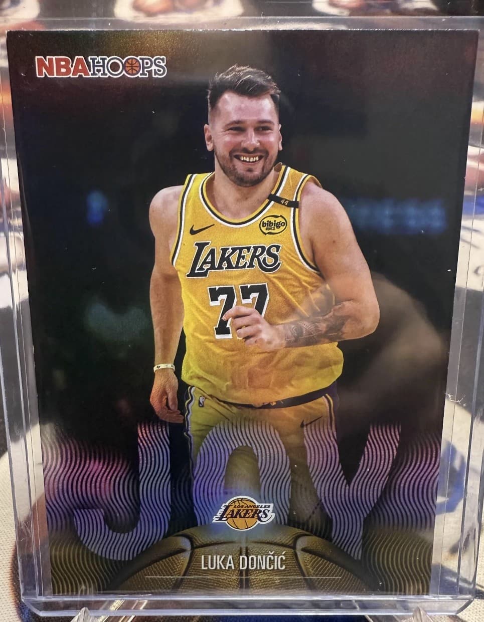 2025-26 Topps NBA Hoops Luka Doncic JOY RARE CASE HIT LAKERS