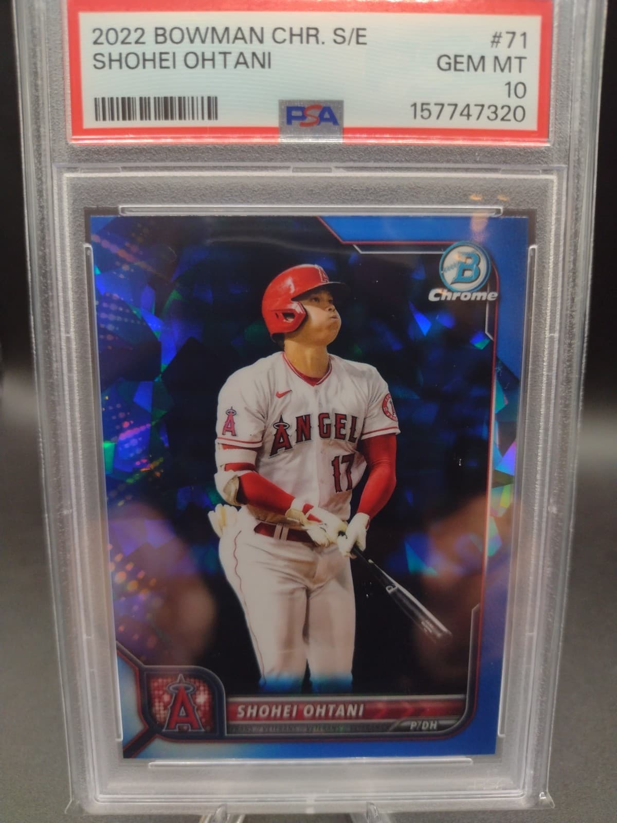 2022 Bowman Chrome S/E Shohei Ohtani #71 Gem Mt 10
