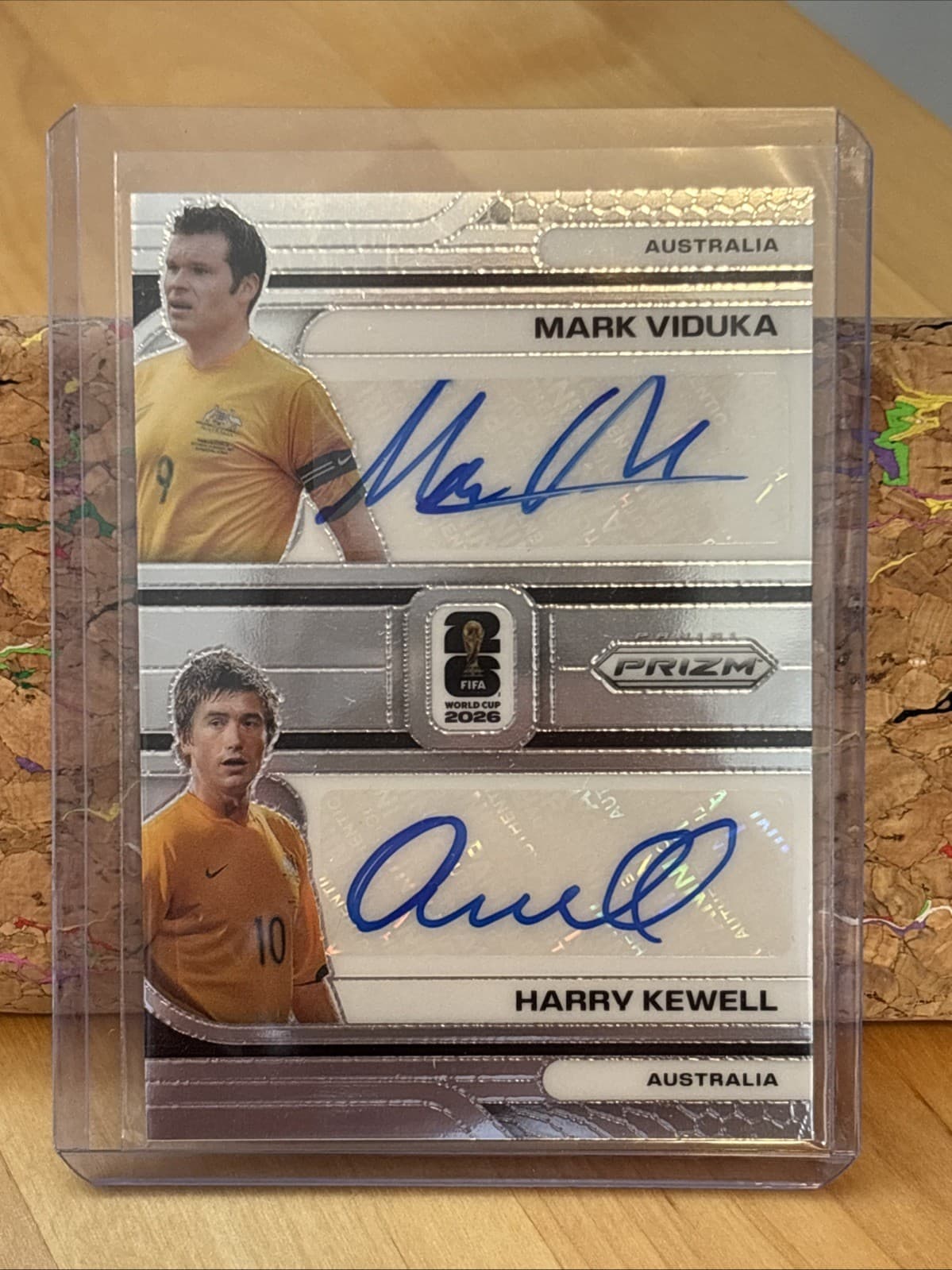 2026 Panini Prizm World Cup 26 Harry Kewell Mark Viduka Dual Auto Australia