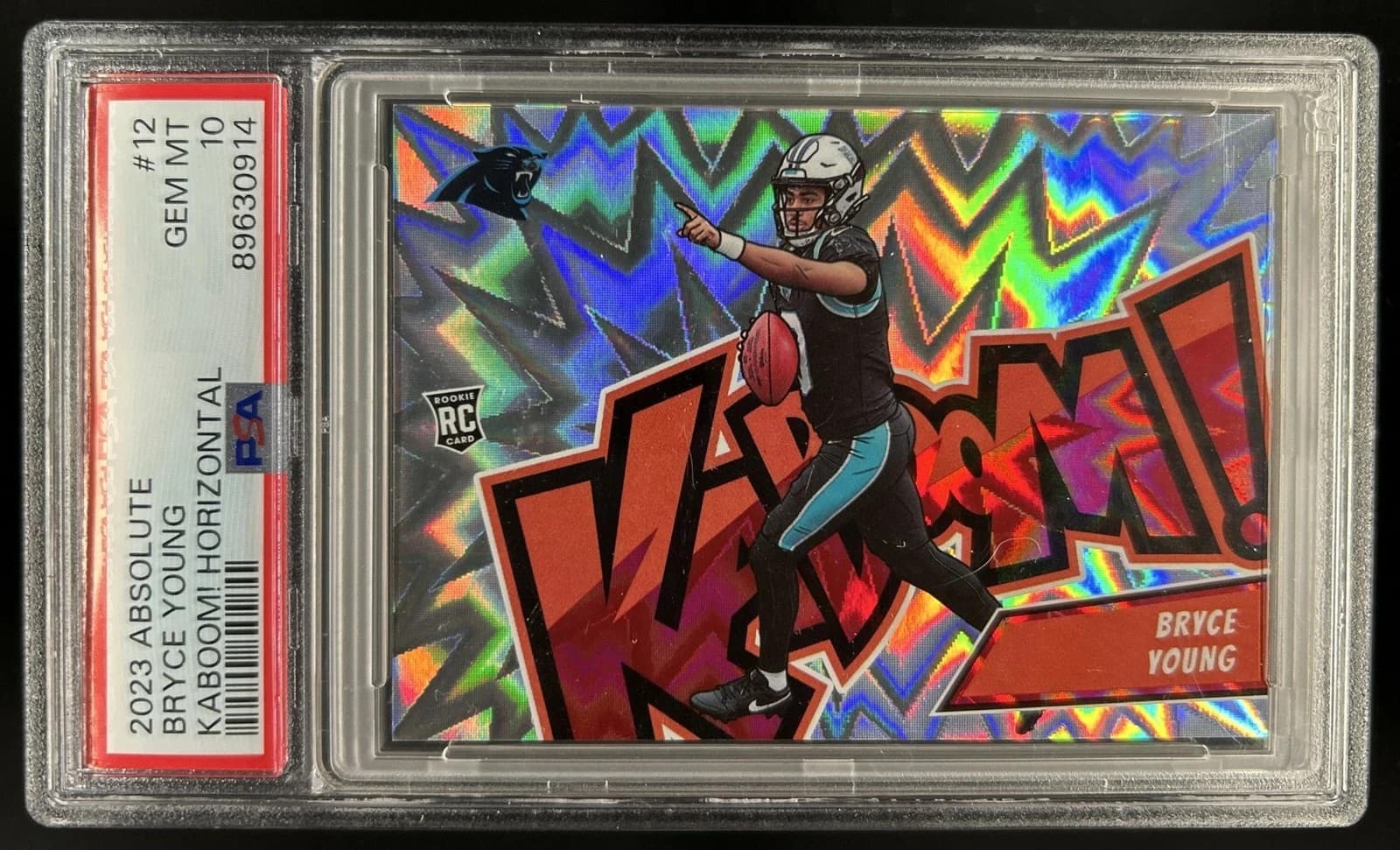 Bryce Young psa 10 kaboom