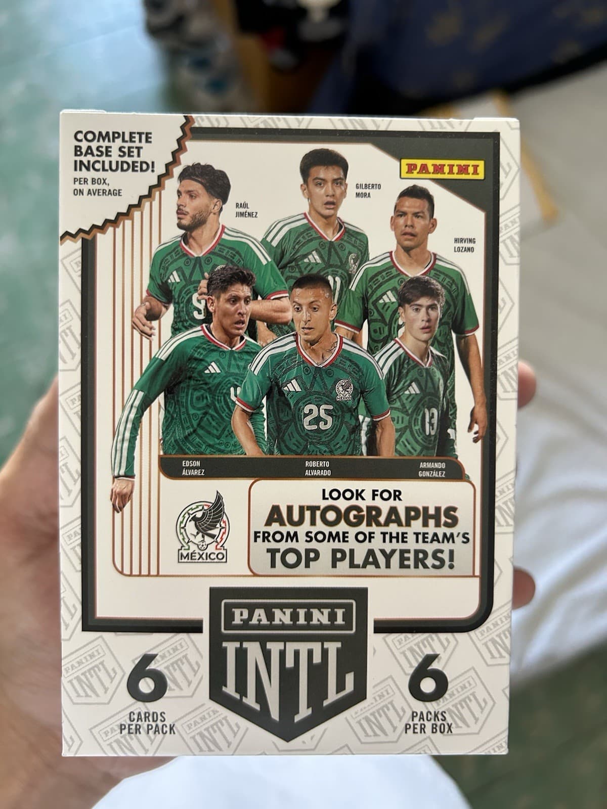 Panini Mexico International Team Foil Box World Cup 2026 New IN HAND SHIPS ASAP