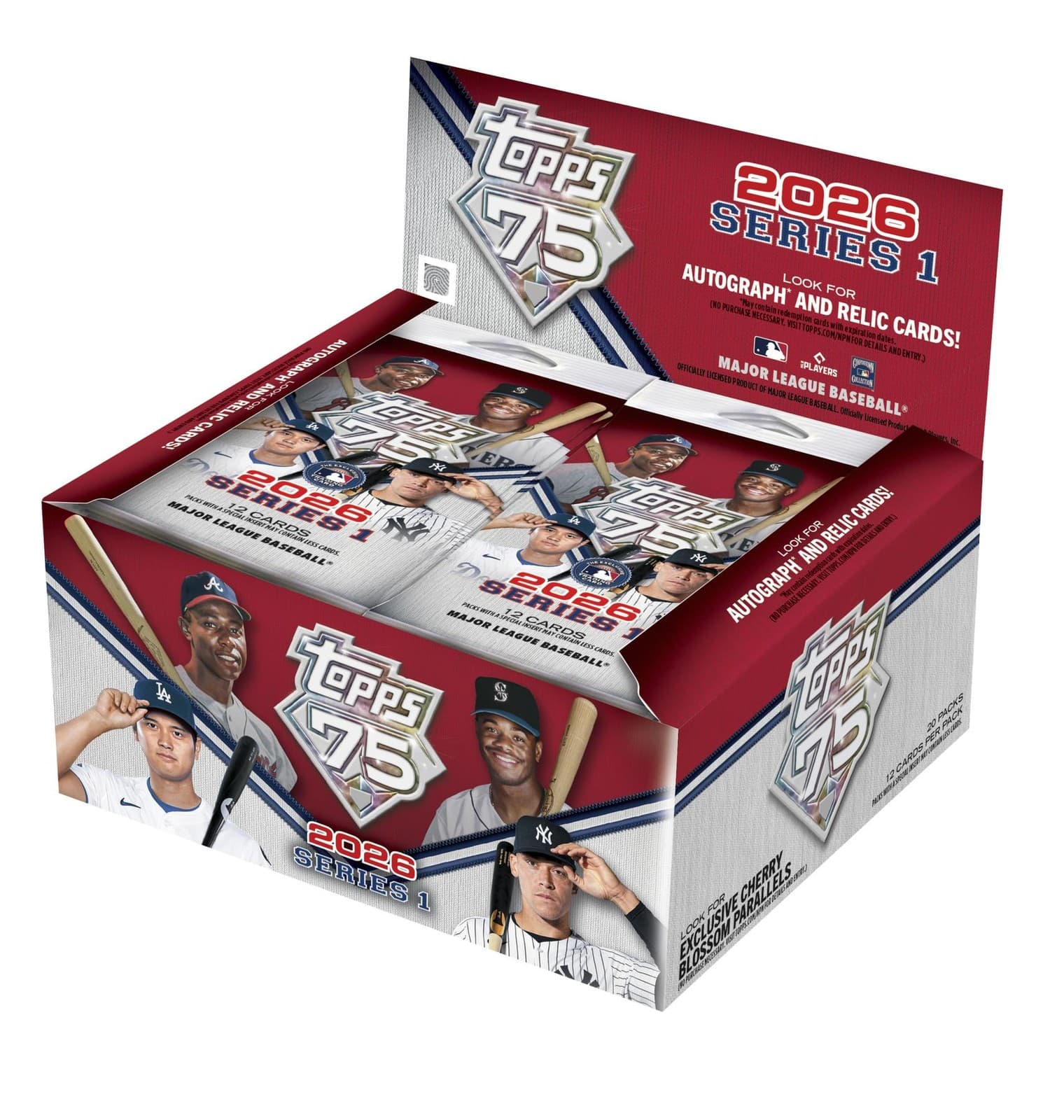 2026 TOPPS SERIES 1 BASEBALL JAPAN SERIES 20-PACK BOX