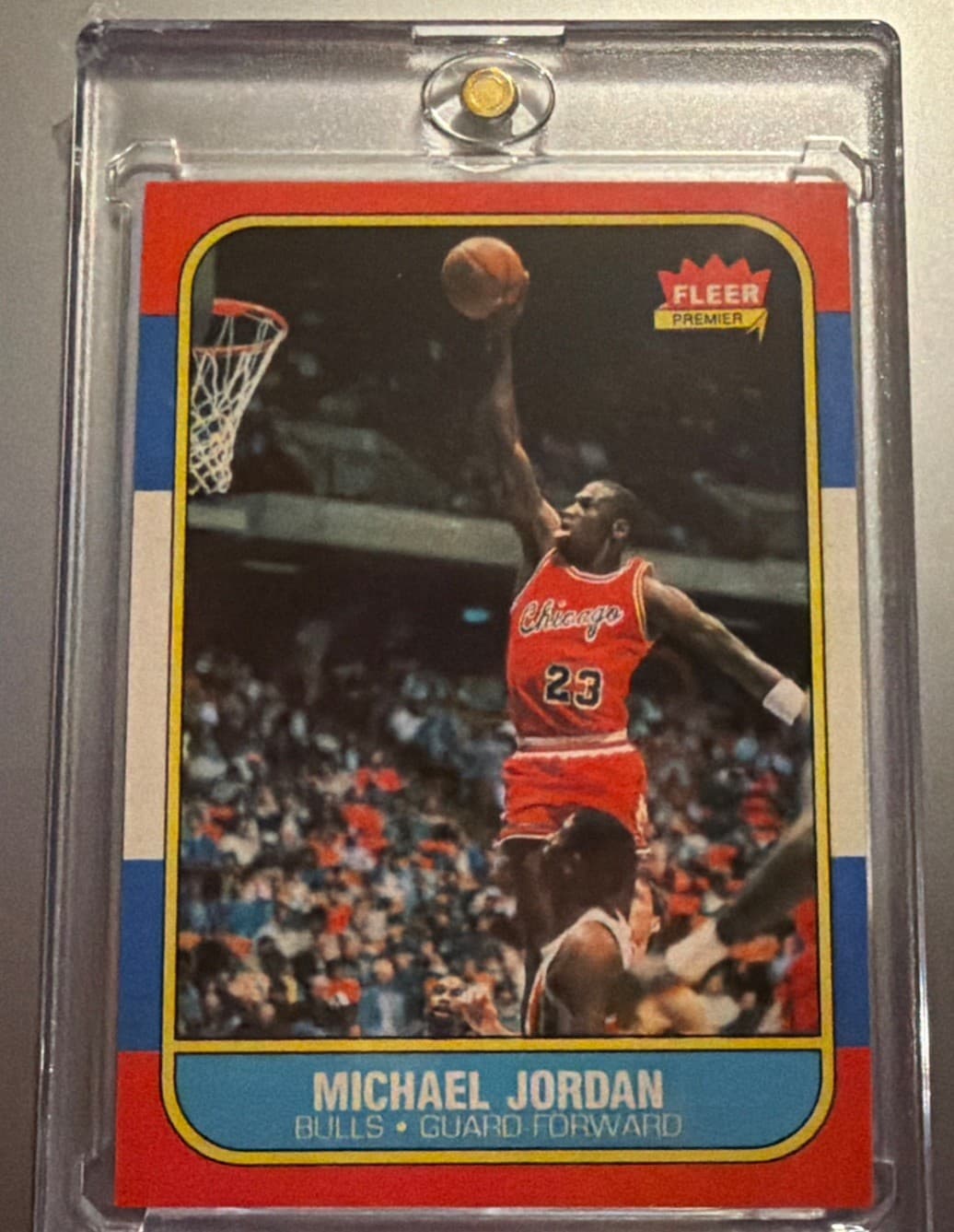 1986-87 Fleer - Michael Jordan #57 (RC)