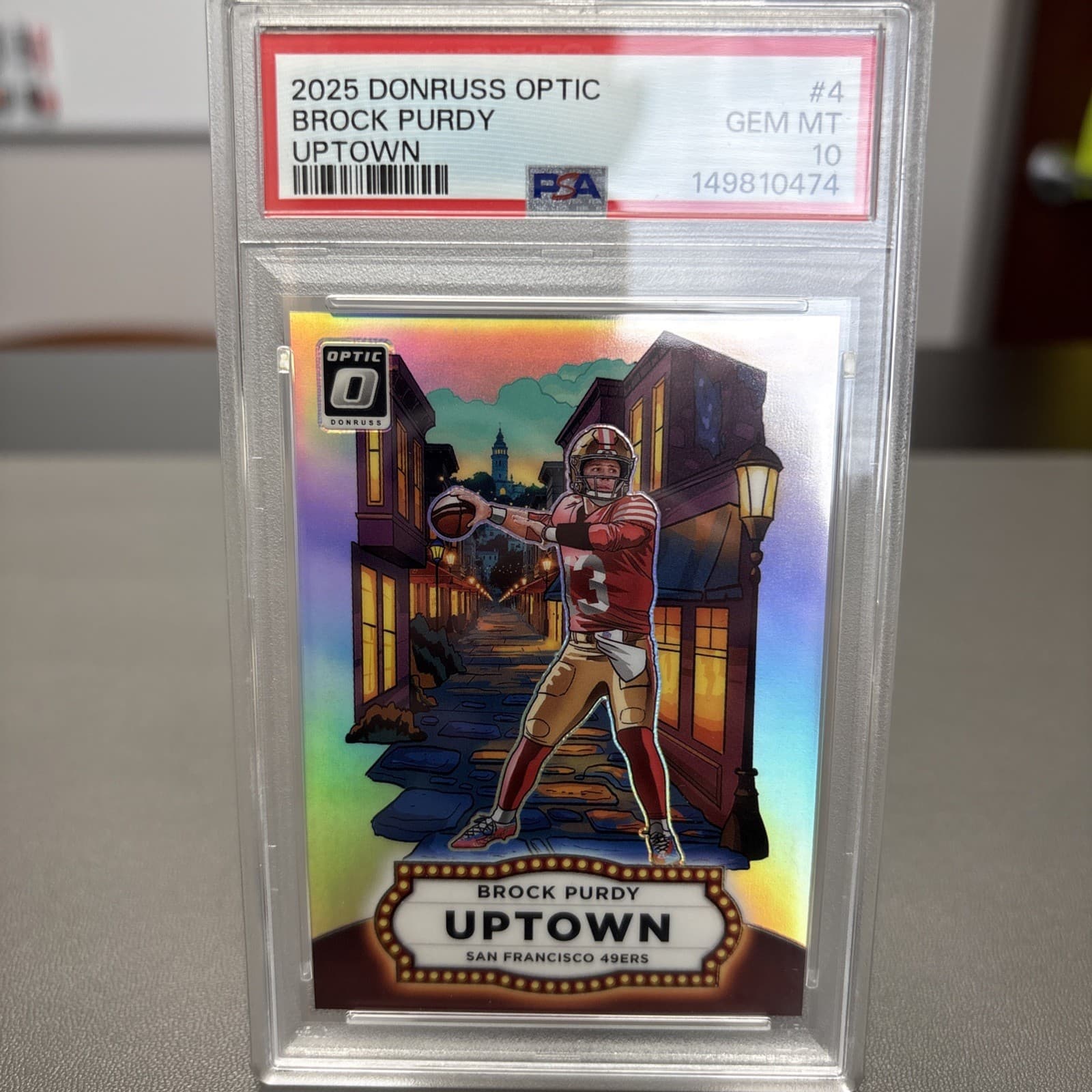 🔥 2025 Brock Purdy Uptown PSA Gem Mint 10