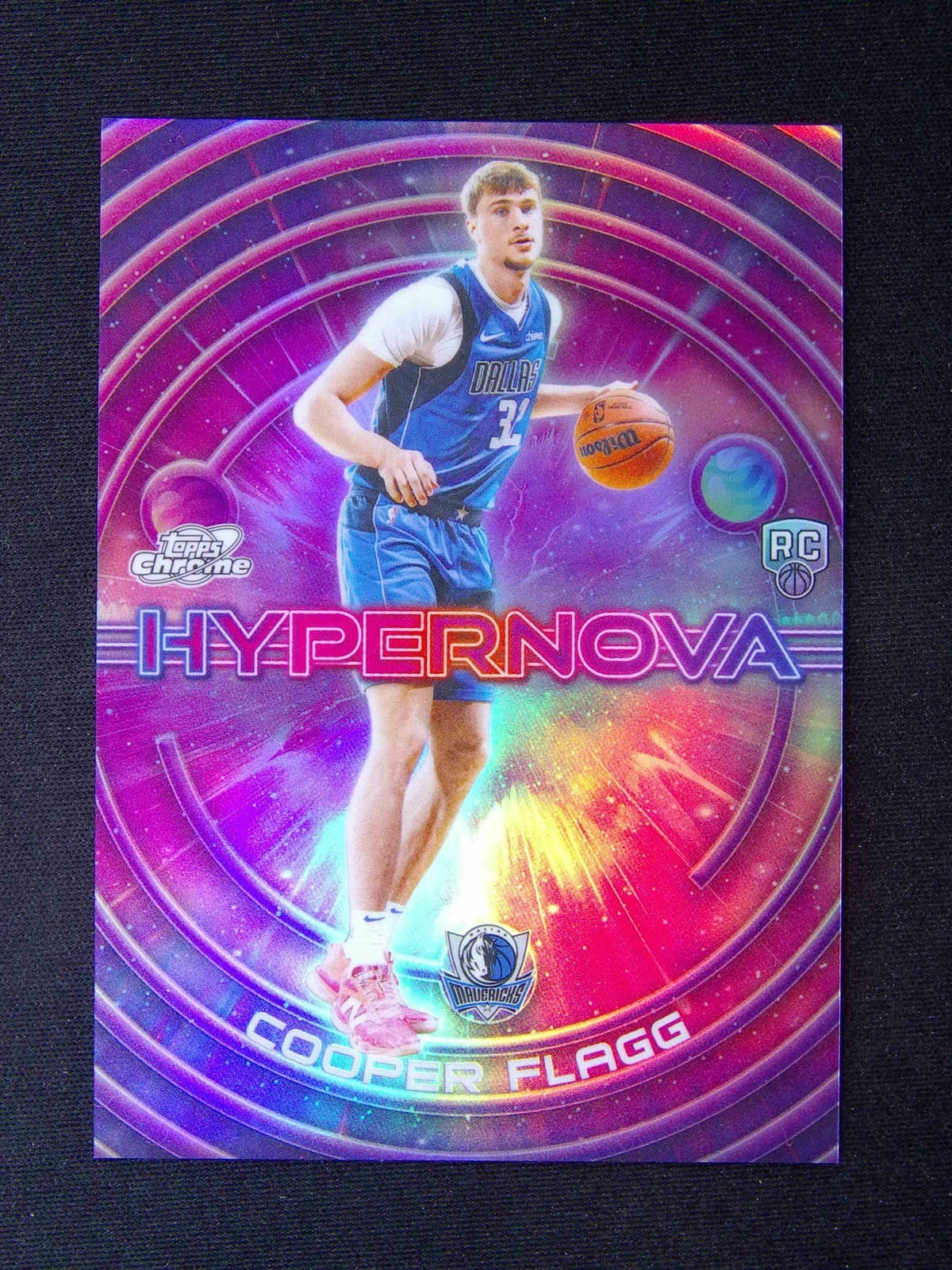 2025-26 Topps Cosmic Chrome Cooper Flagg RC Rookie HyperNova SSP