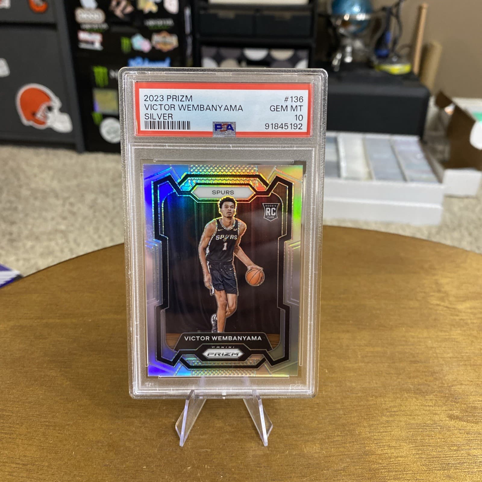 2023-24 Panini Prizm - Victor Wembanyama #136 Silver Prizm (RC)