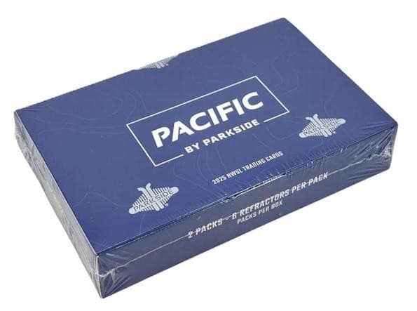 2025 Parkside National Womens Soccer League NWSL Pacific Soccer Hobby Box