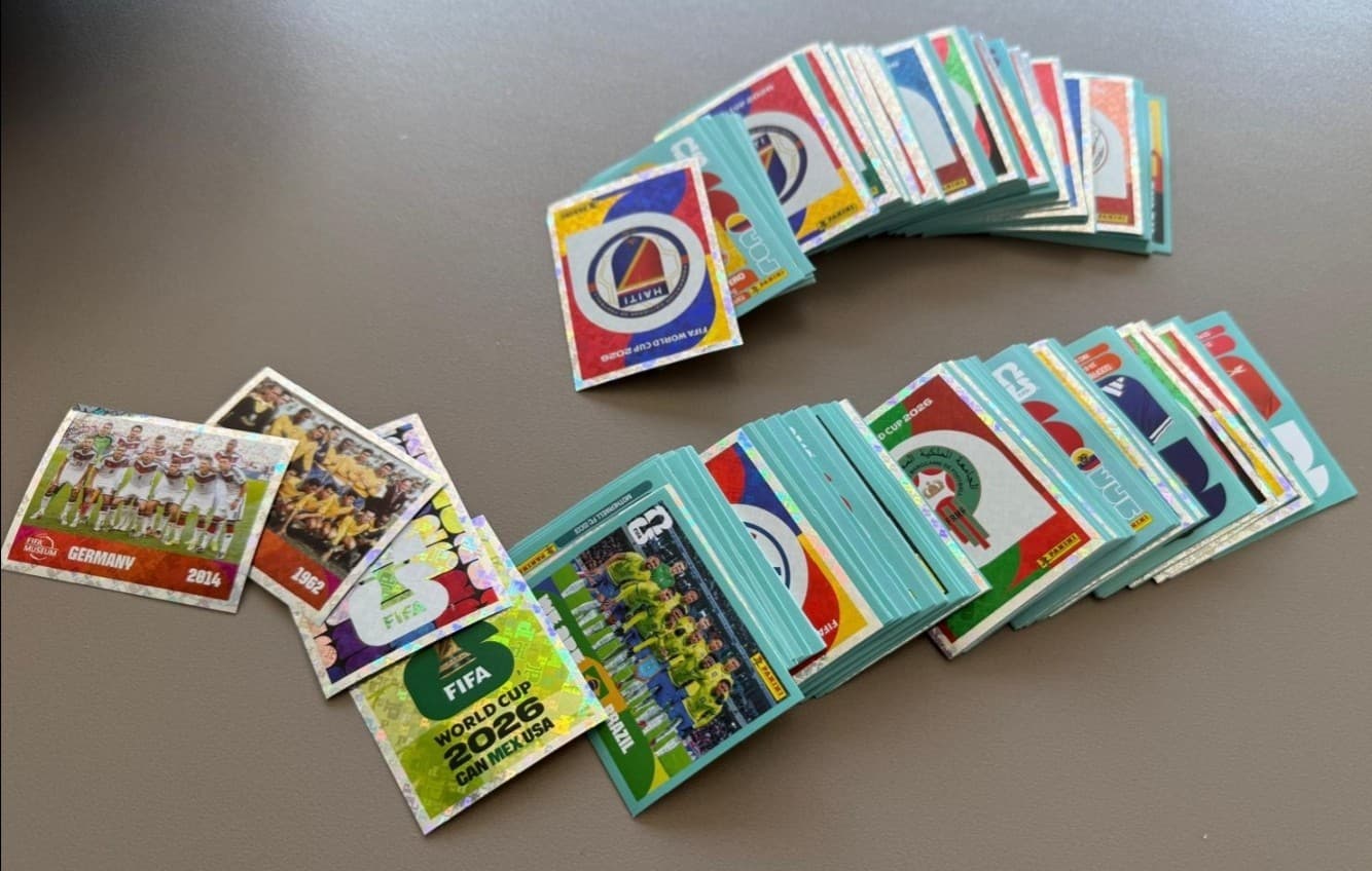 PANINI FIFA WORLD CUP 2026 ALL DIFFERENT STICKER SET 400