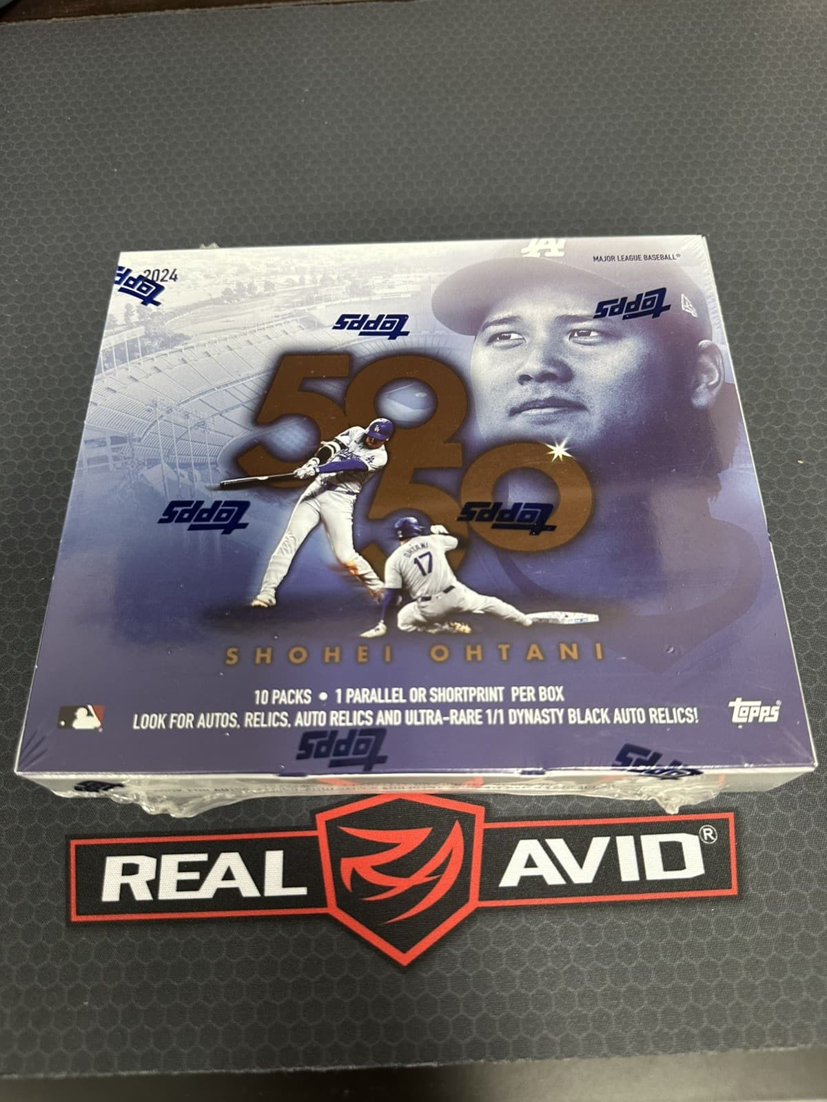 2024 Topps Shohei Ohtani 50 50 Club sealed hobby 10-pack box