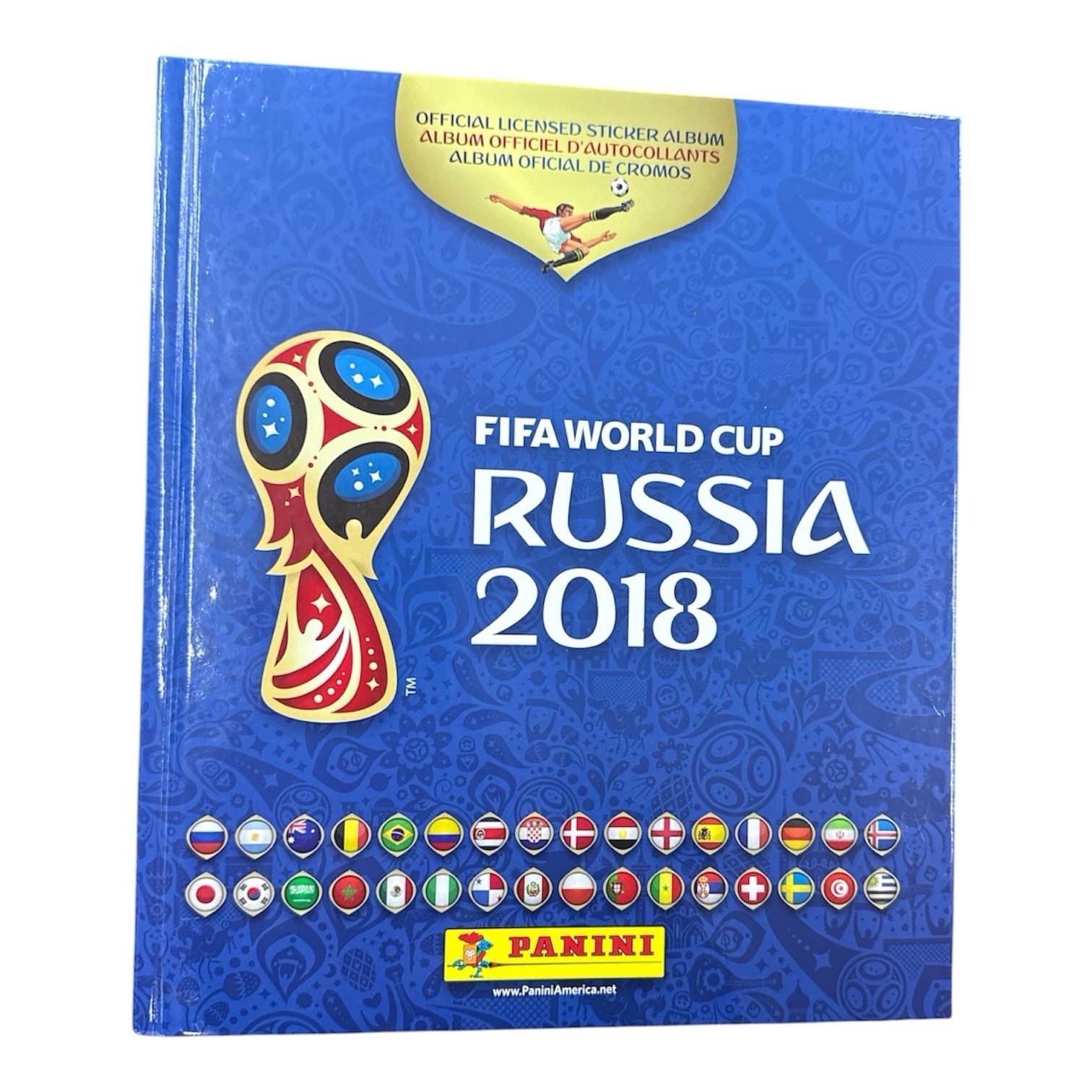 Panini World Cup Russia 2018 Hard Cover Usa Album Full Complete Look Jup