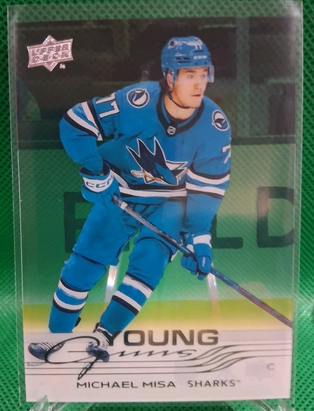 2025 UPPER DECK #487 MICHAEL MISA YOUNG GUNS CLEAR CUT RC ROOKIE
