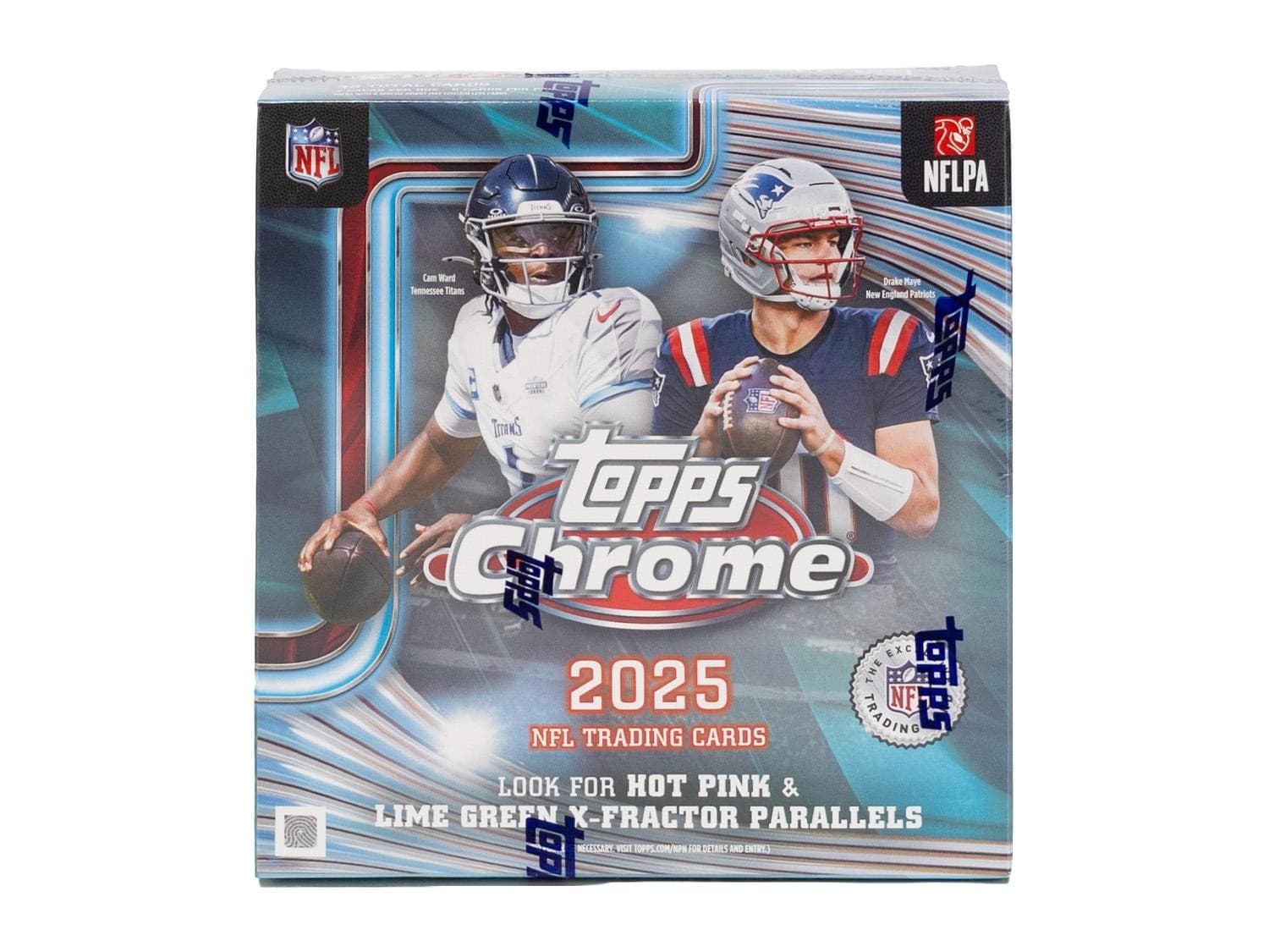 2025 TOPPS CHROME FOOTBALL MEGA BOX