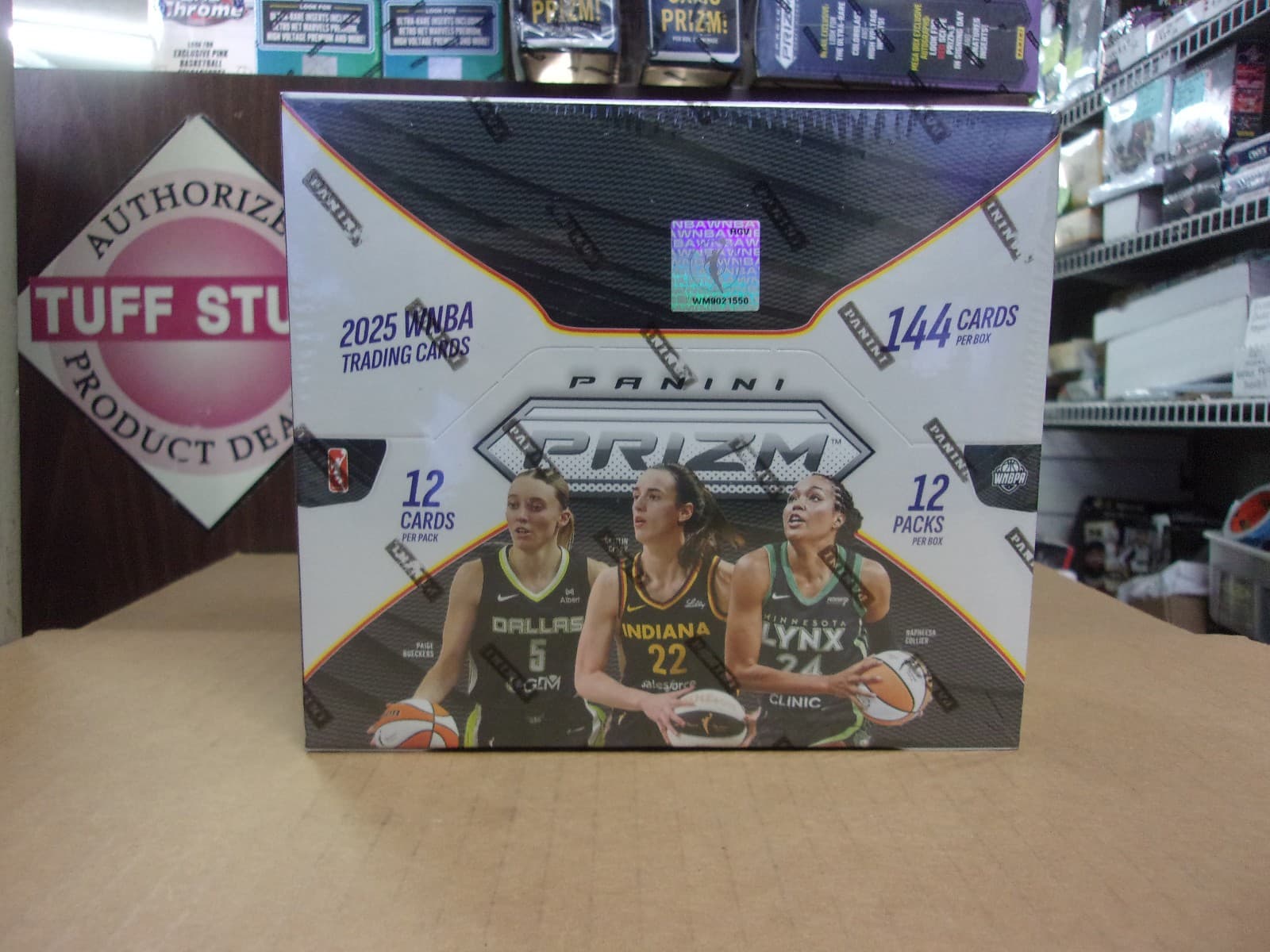 2025 PANINI PRIZM WNBA BASKETBALL HOBBY FACTORY SEALED BOX (2 AUTO'S)