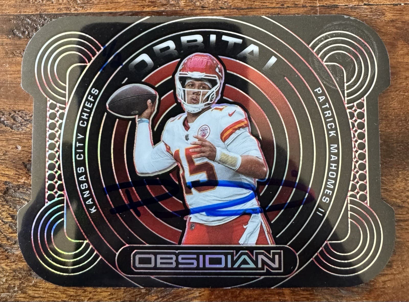 Patrick Mahomes II 2025 Authentically Mahomes 2022 Obsidian Buyback AUTO 1/2🏈🏈