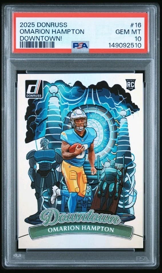 2025 Panini Donruss - Downtown! Omarion Hampton #16 (RC) Case Hit 🔥
