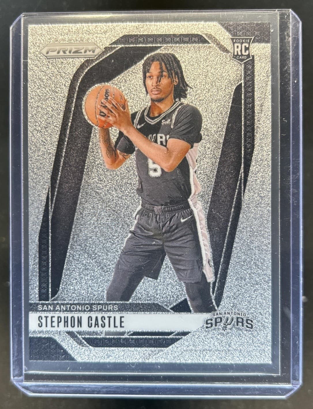 2024-25 Panini Prizm Stephon Castle RC Glitter Rookie #234 Spurs