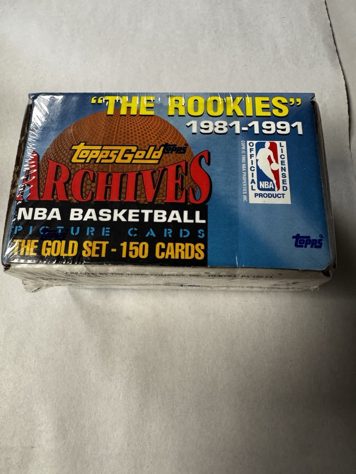 Topps Gold Archives 81-91 “The Rookies” NBA Basketball Set - Factory Sealed | RG