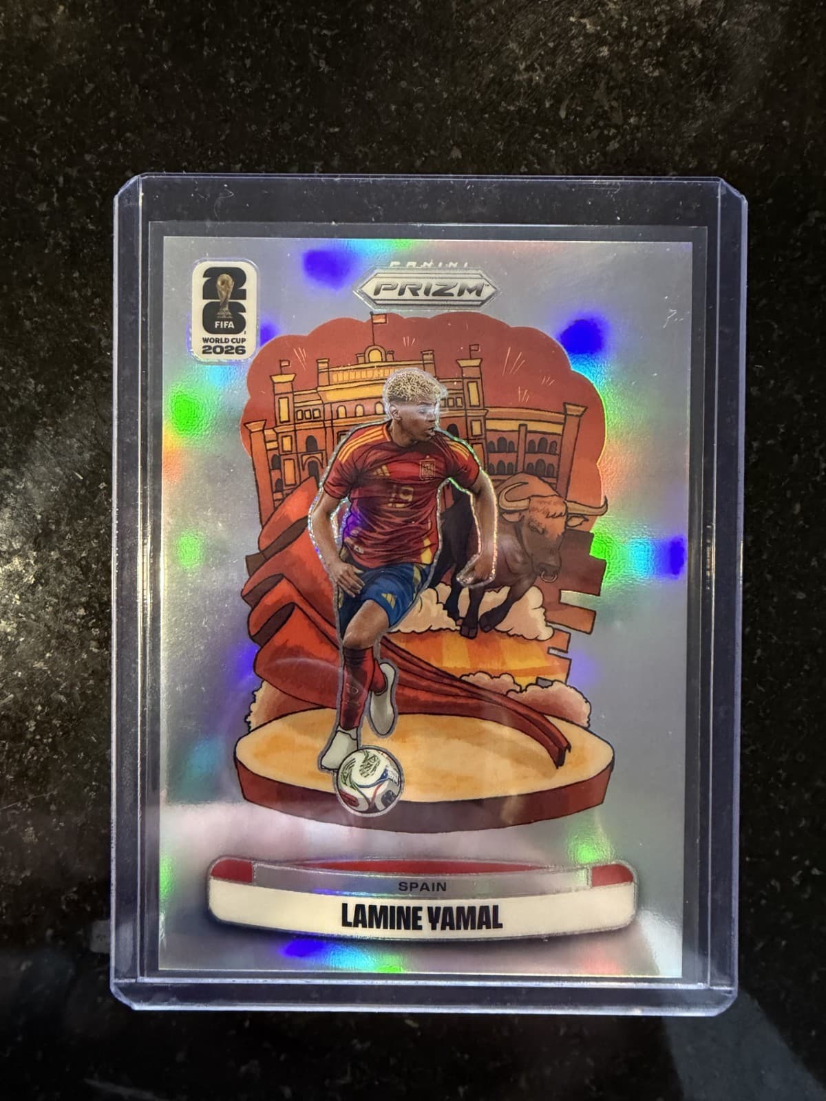 Lamine Yamal 2026 Panini Prizm National Landmark World Cup 2026