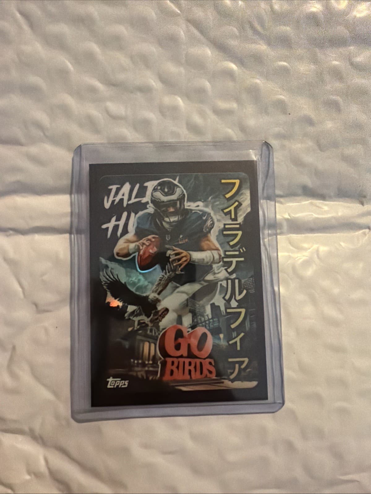 2025-26 Topps Chrome Jalen Hurts Kaiju CASE HIT SSP Eagles