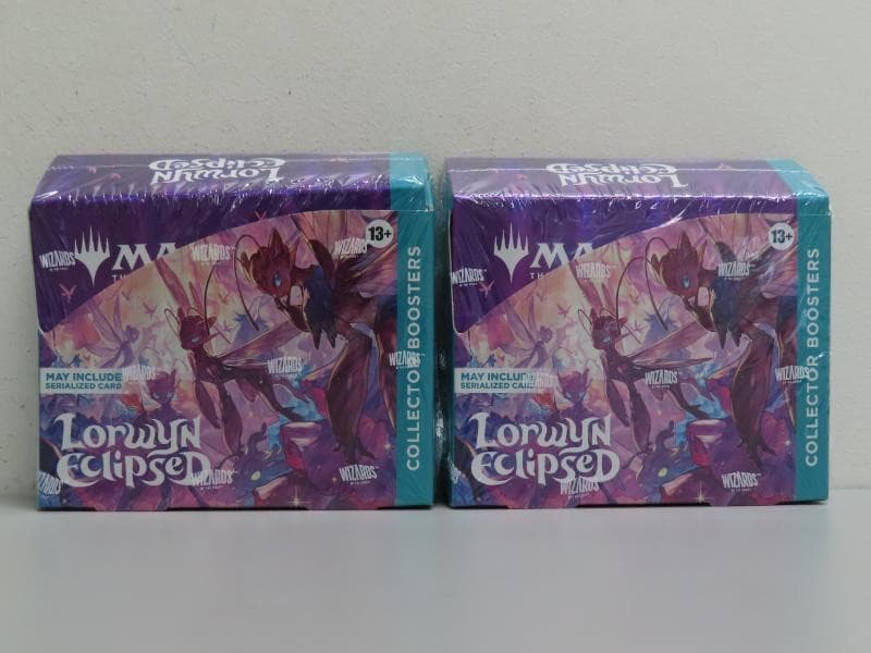 (2) Lot 2026 Magic The Gathering Lorwyn Eclipsed Sealed Collector Booster Box