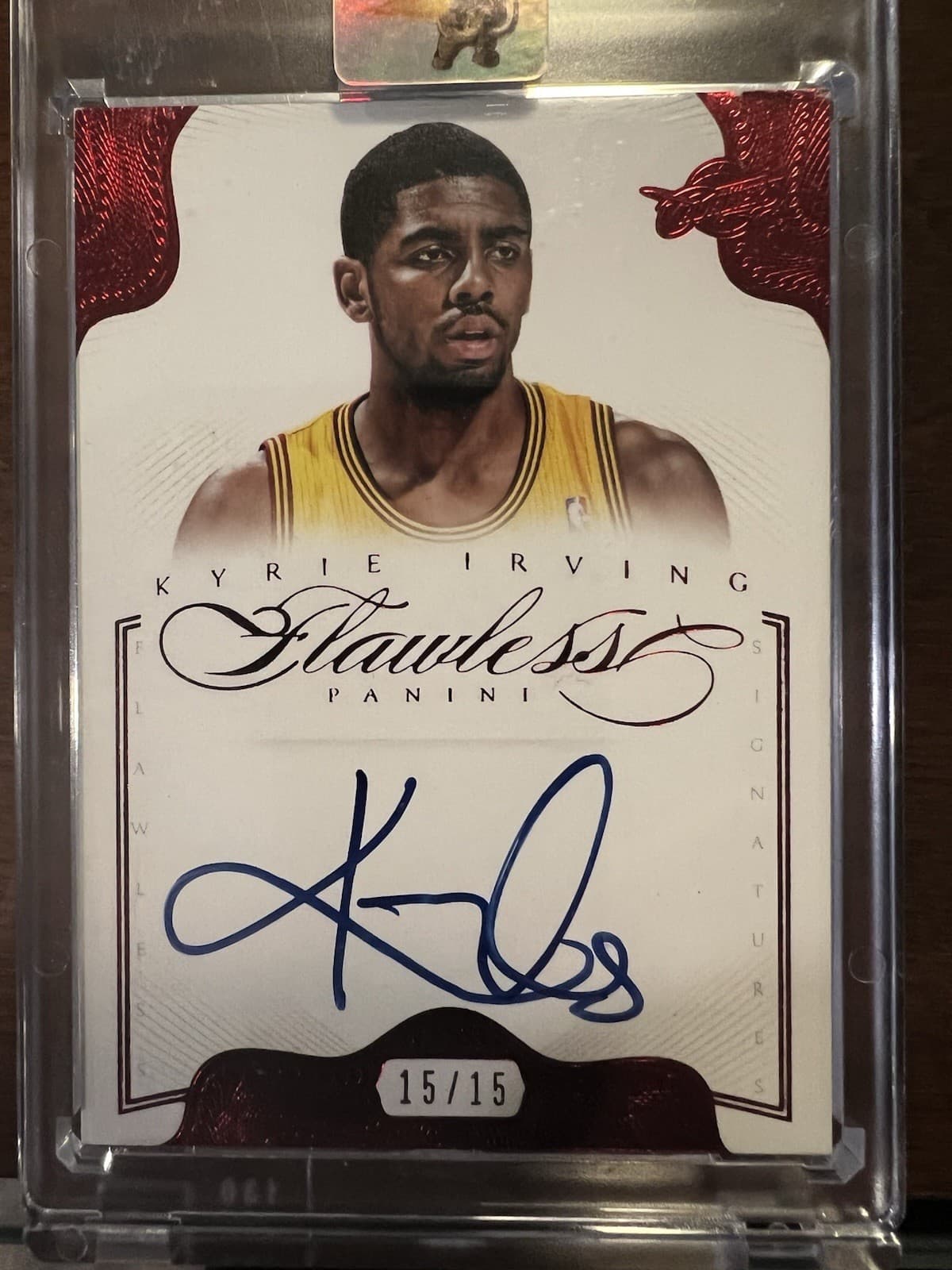2012-13 Panini Flawless- Flawless Signatures Kyrie Irving Auto /15 #31