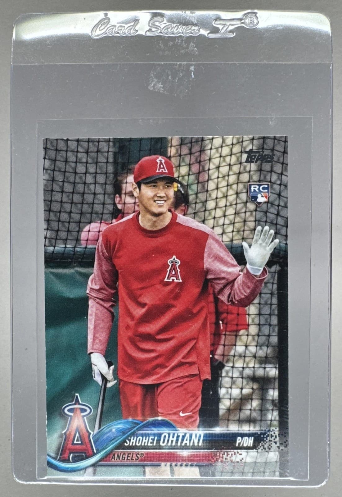 Shohei Ohtani 2018 Topps #700 Batting Cage Image Variation SSP Rookie RC