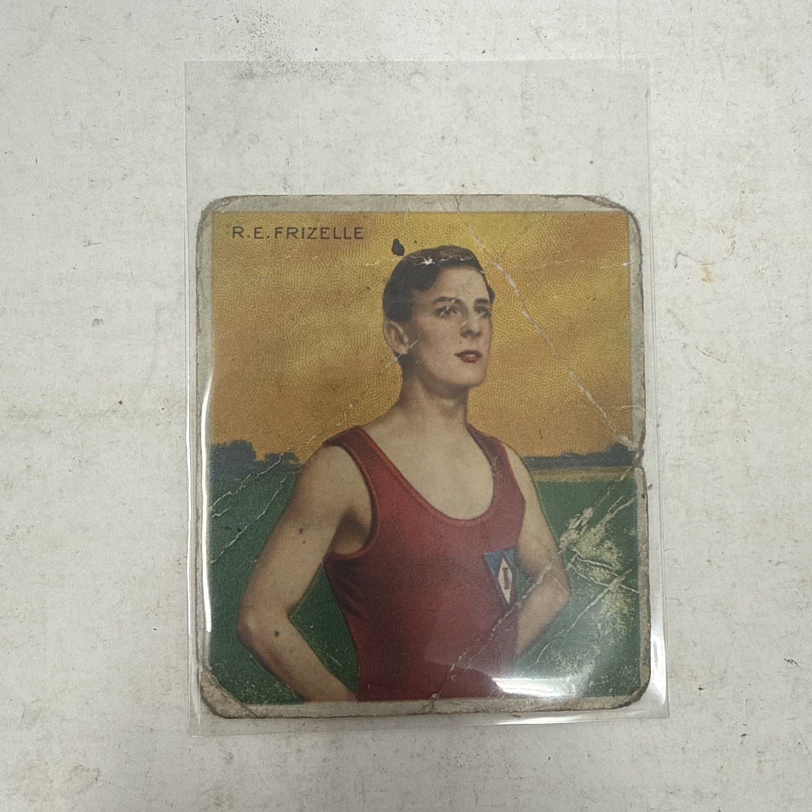 1910 ATC Champions Tobacco T218 Mecca Back Richard Frizelle SWIMMER