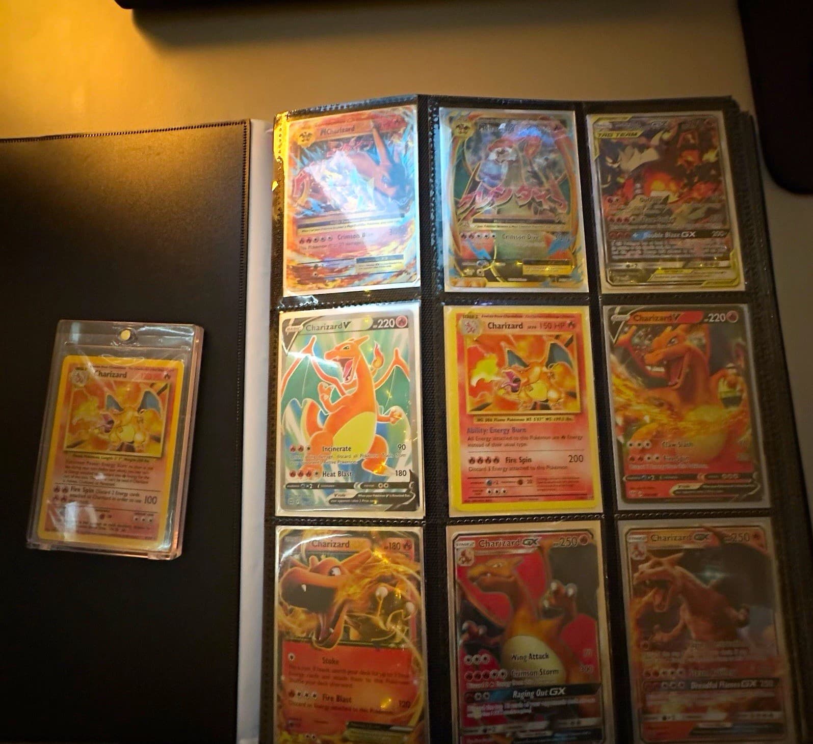 Personal Collection Pokemon Card Binder - Meh condition