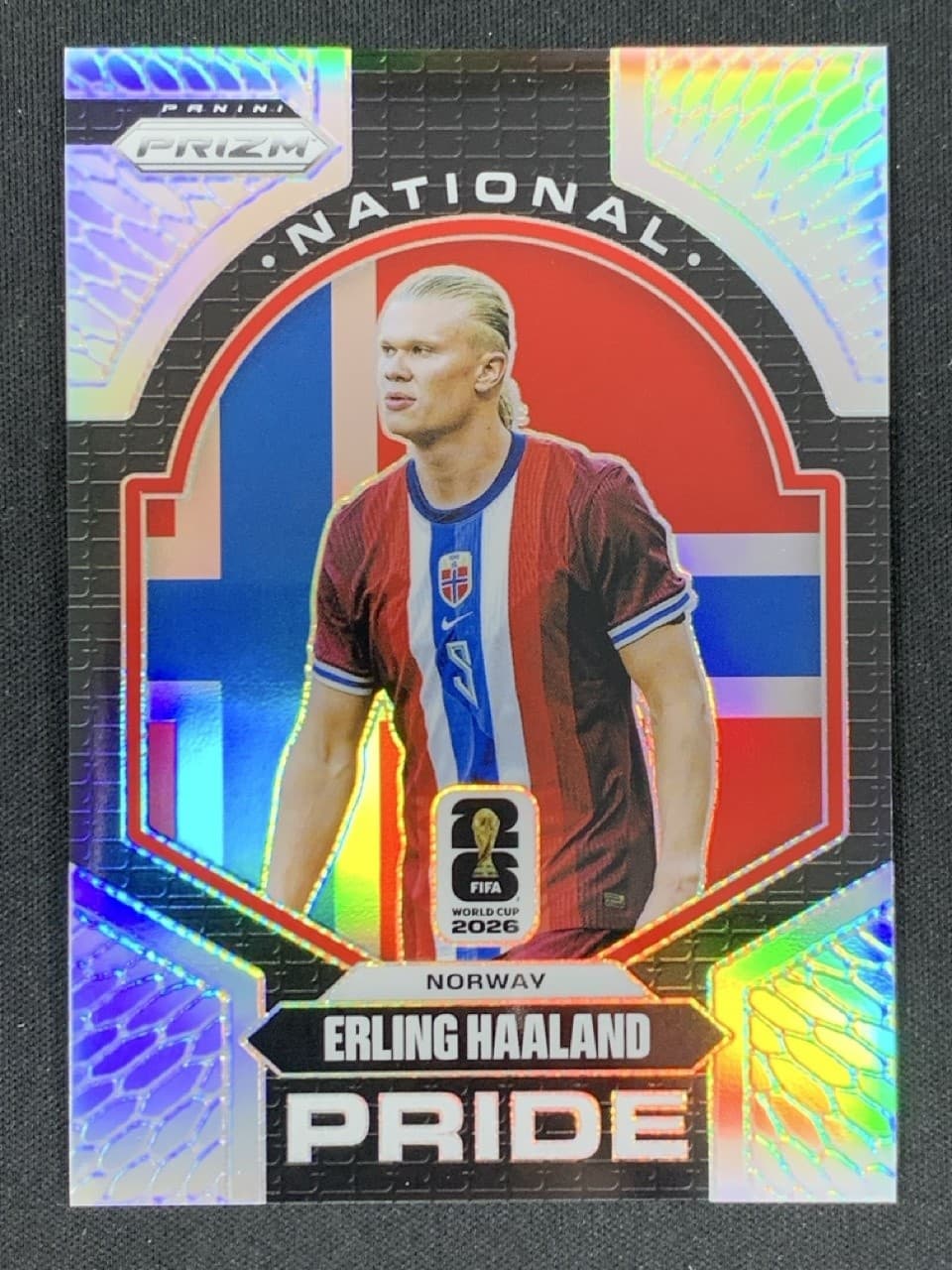 Erling Haaland 2026 Panini Prizm FIFA World Cup National Pride #18 -KB4