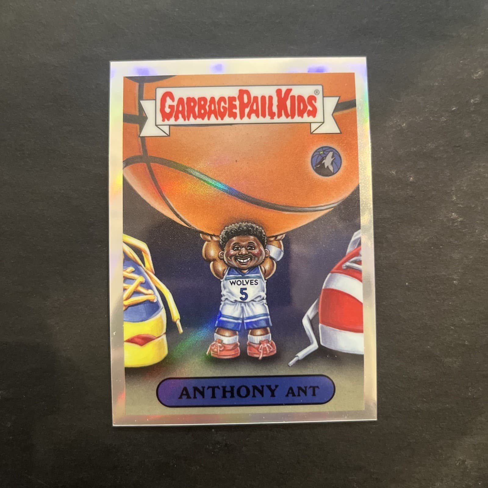 2026 Topps Bowman Anthony Edwards CASE HIT Garbage Pail Kids Card SSP!