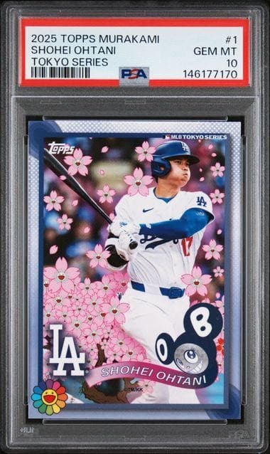 2025 Topps Murakami Shohei Ohtani Tokyo Series #1 PSA 10