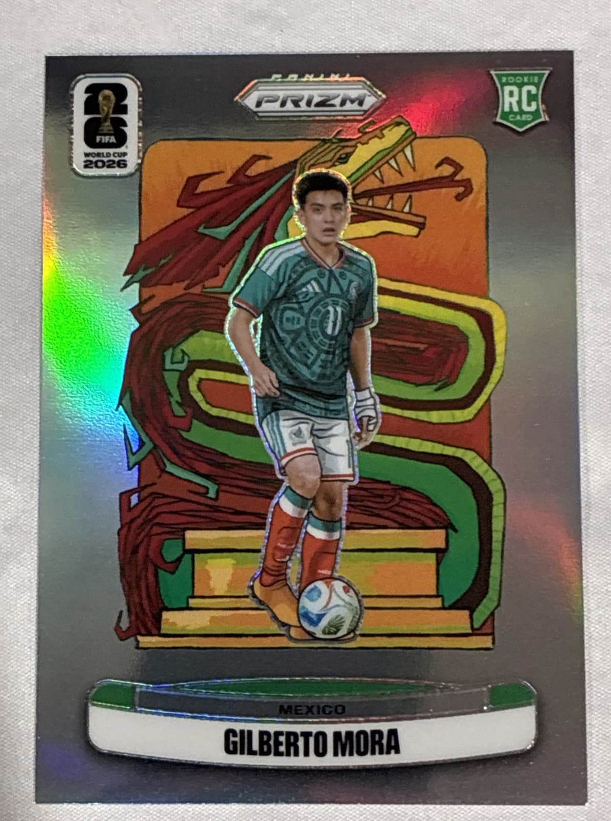 2026 Panini Prizm FIFA World Cup National Landmarks Gilberto Mora RC #11