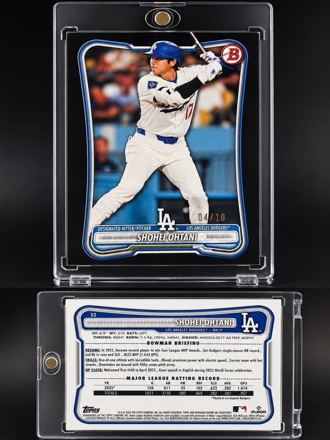 2026 Bowman - Shohei Ohtani #52 Black/10