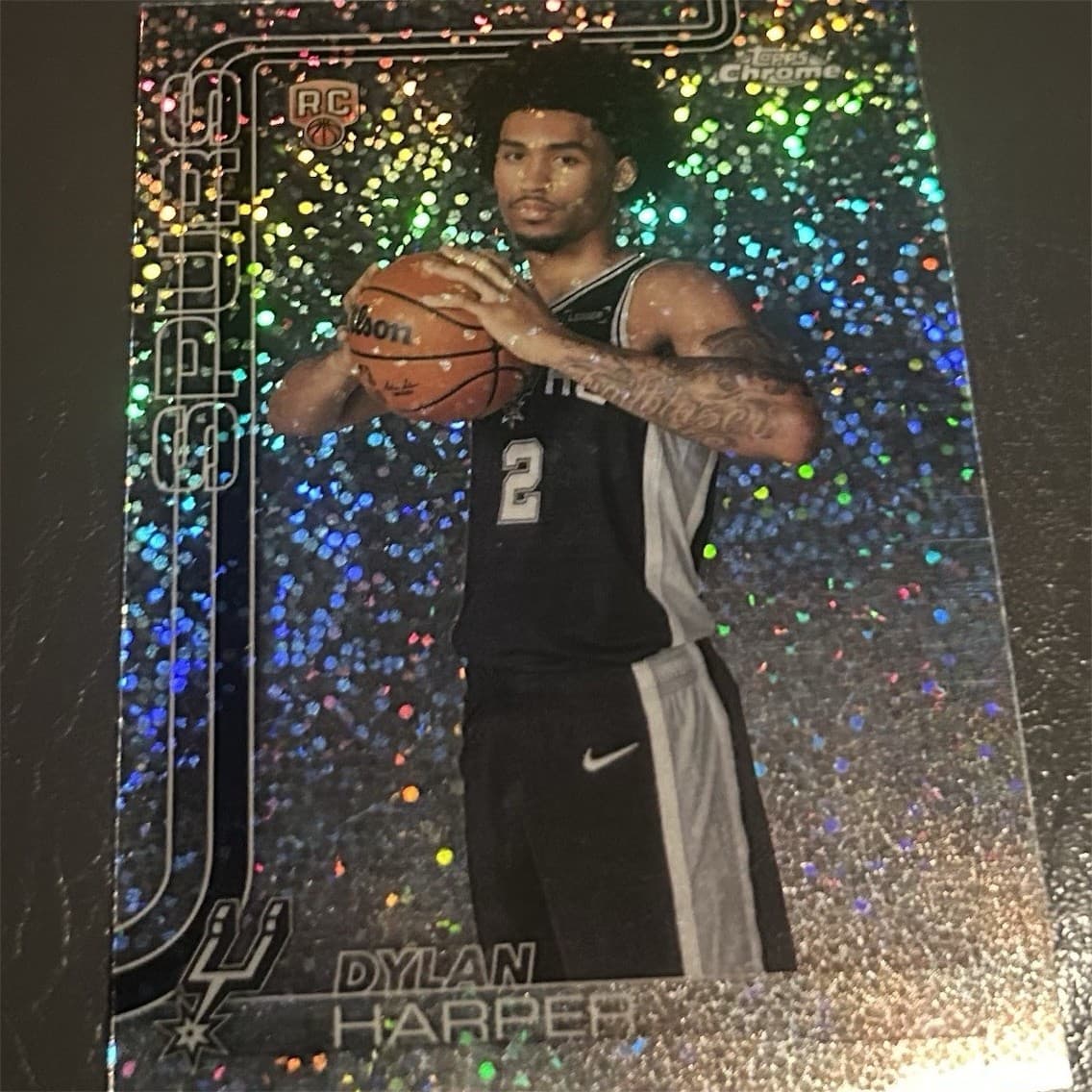 Topps Chrome Update 2025-26 Dylan Harper RC Mini Diamonds 🔥Image Variation🔥