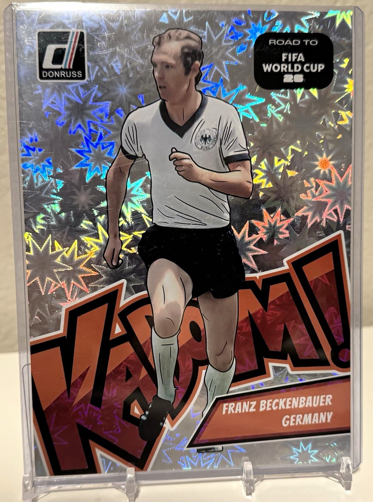 PANINI DONRUSS ROAD TO FIFA WC 2025-26 FRANZ BECKENBAUER 25 KABOOM! Germany