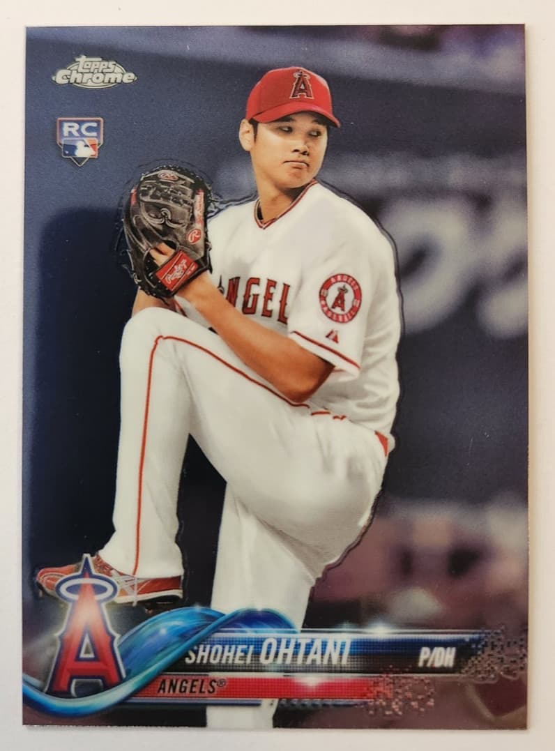 2018 Topps Chrome - Complete Set 1-200 w/Essential Ohtani (RC)