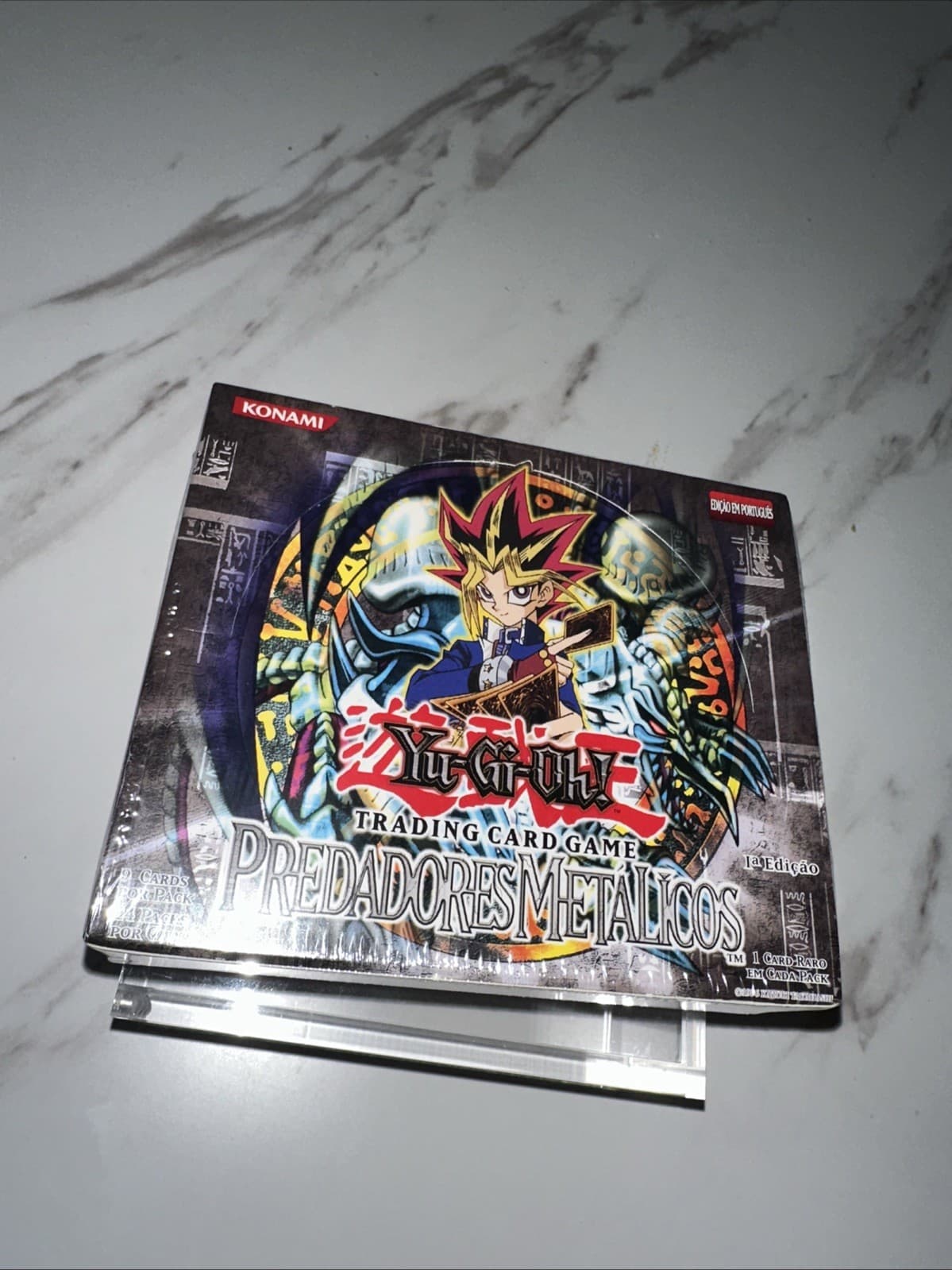 Yu-Gi-Oh Metal Raiders 1st Edition Booster Box (Portuguese) Brand New & Sealed