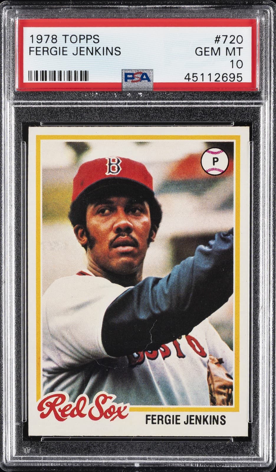 1978 TOPPS #720 FERGIE JENKINS PSA 10