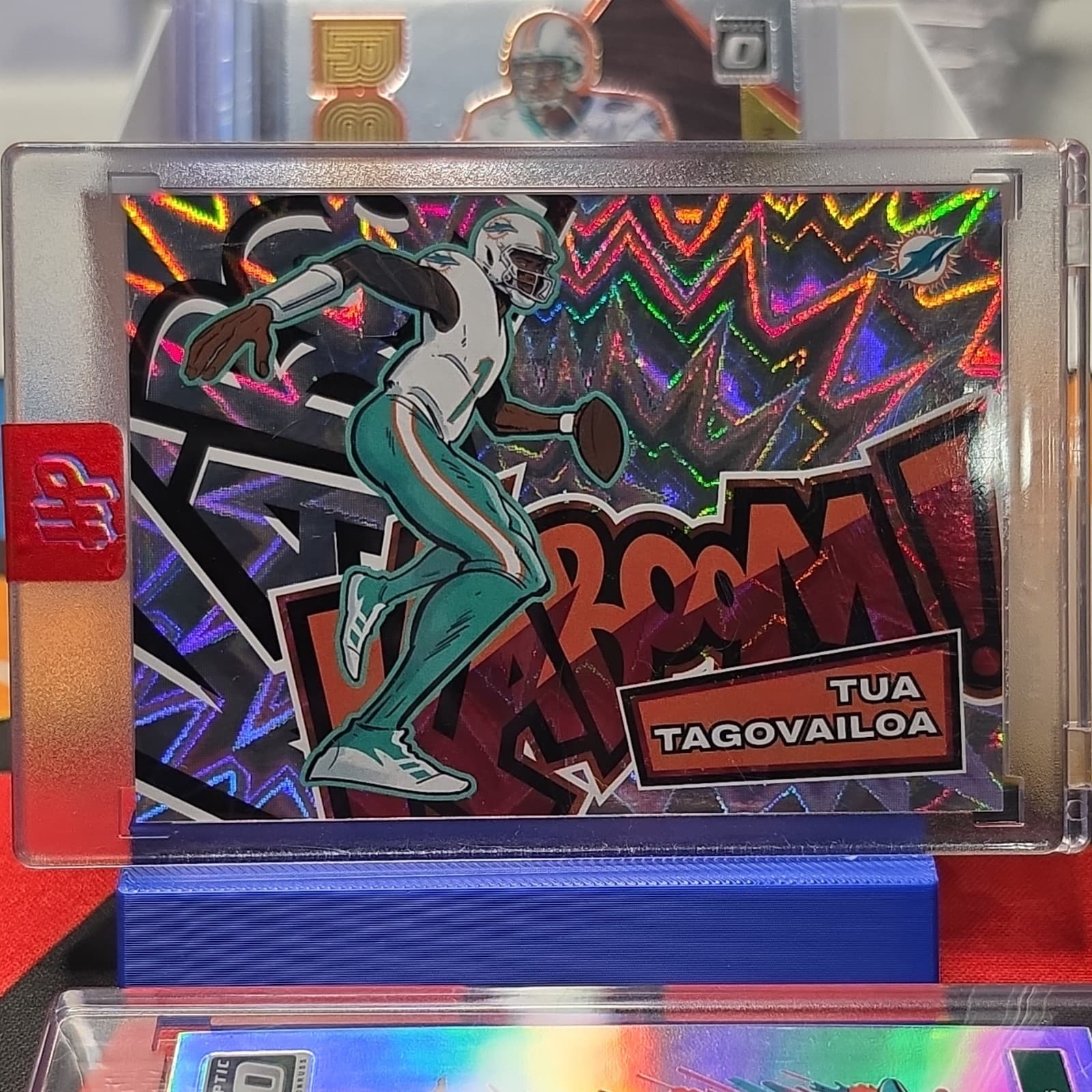 2025 Panini Absolute Kaboom! Horizontal Tua Tagovailoa Dolphins #3