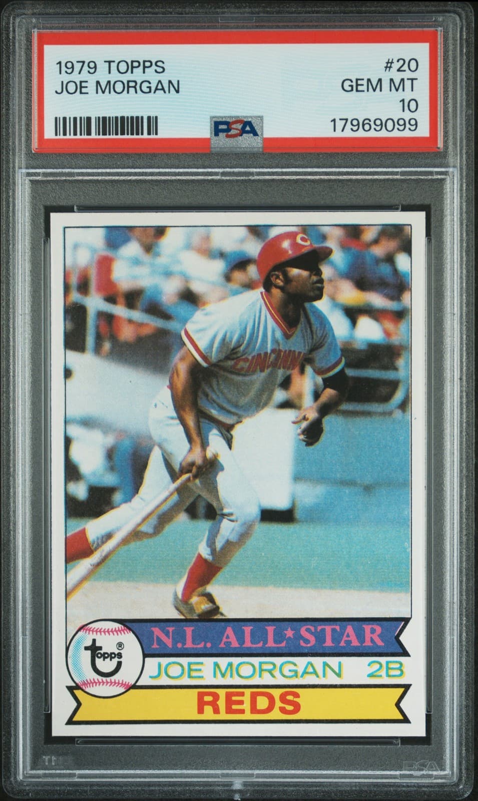 1979 TOPPS #20 JOE MORGAN PSA 10