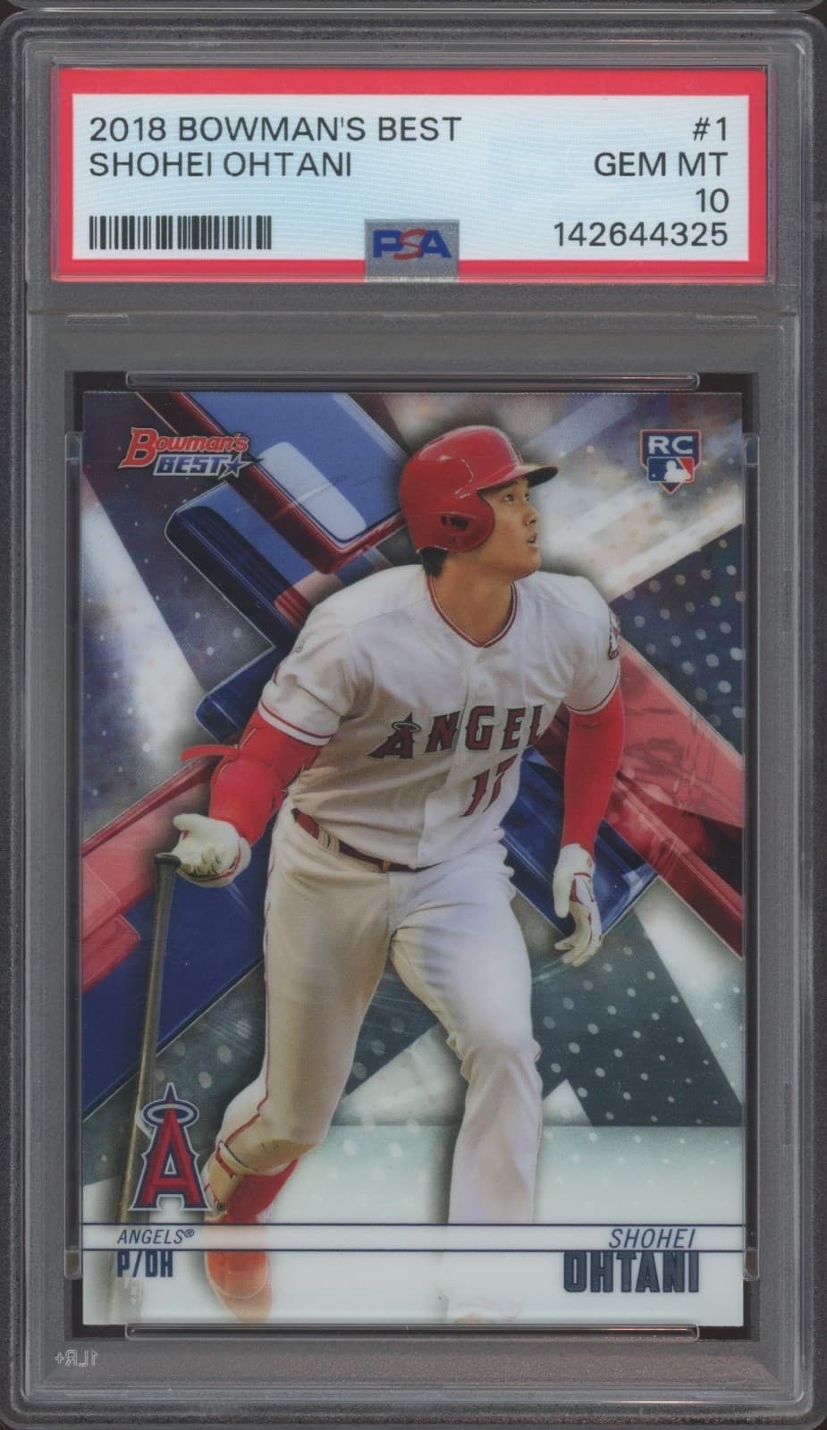 2018 Bowman's Best #1 Shohei Ohtani RC Rookie Gem Mint PSA 10