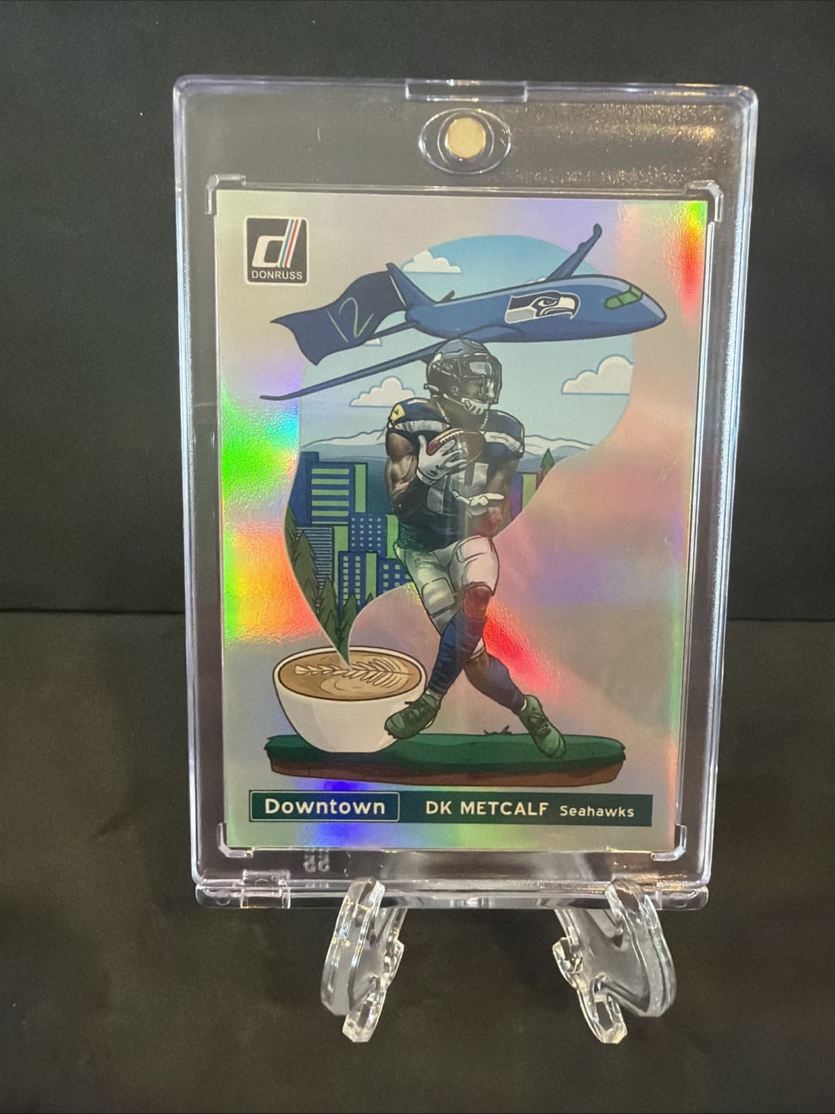 2021 Panini Donruss Downtown DK Metcalf #DT-32