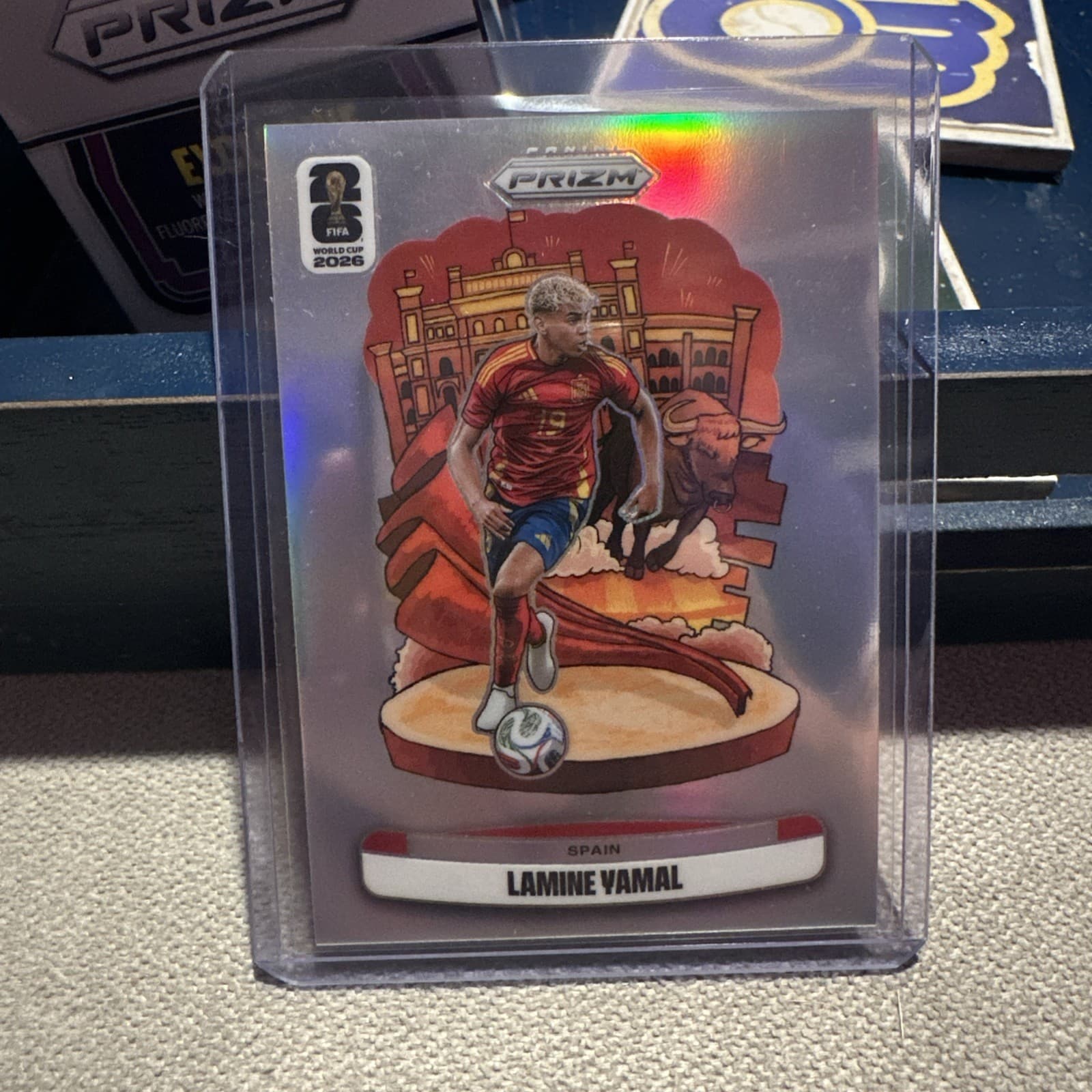 Lamine Yamal 🇪🇸 2026 Panini Prizm National Landmark World Cup 2026 CASE HIT