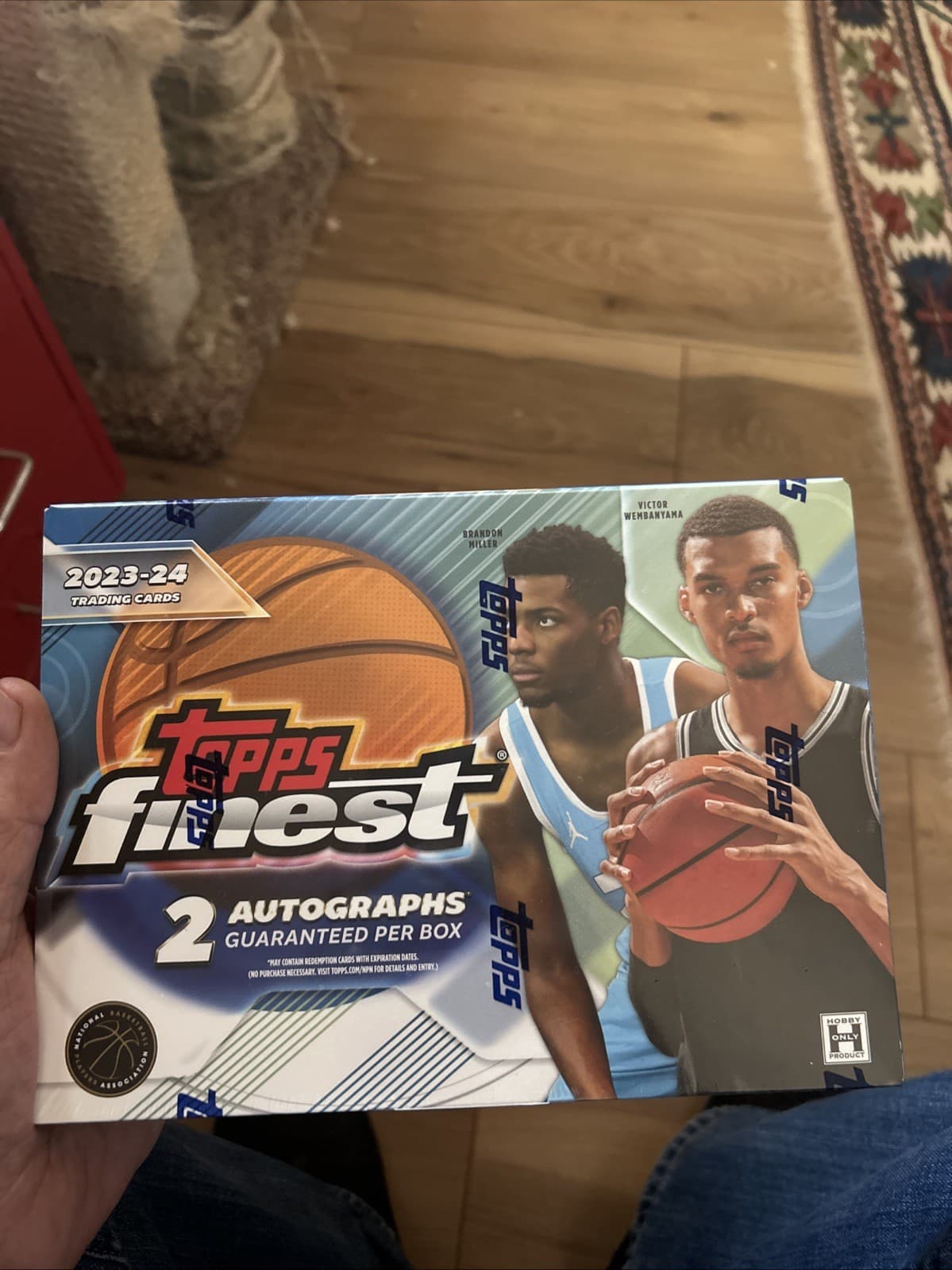 2023-24 TOPPS FINEST BASKETBALL HOBBY BOX SEALED - Wembanyama RC Year (NBA)