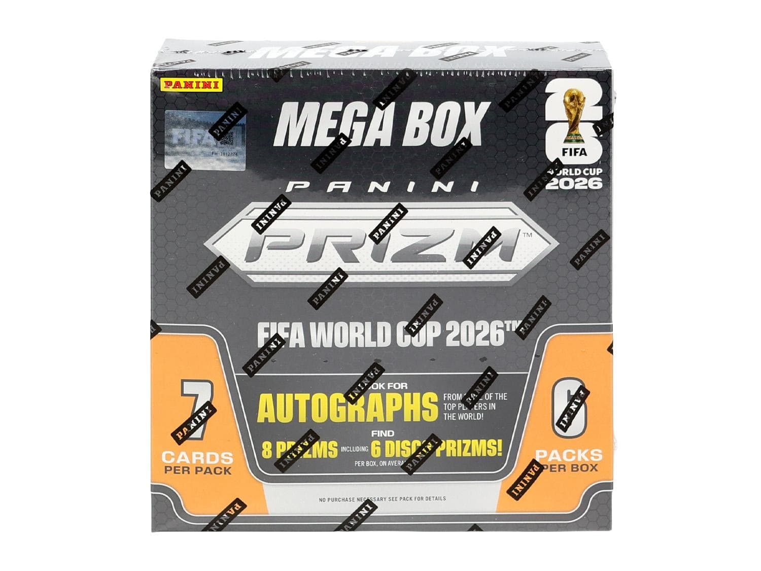 2026 Panini Prizm Fifa World Cup Soccer Mega Box (Red Disco Parallels!)
