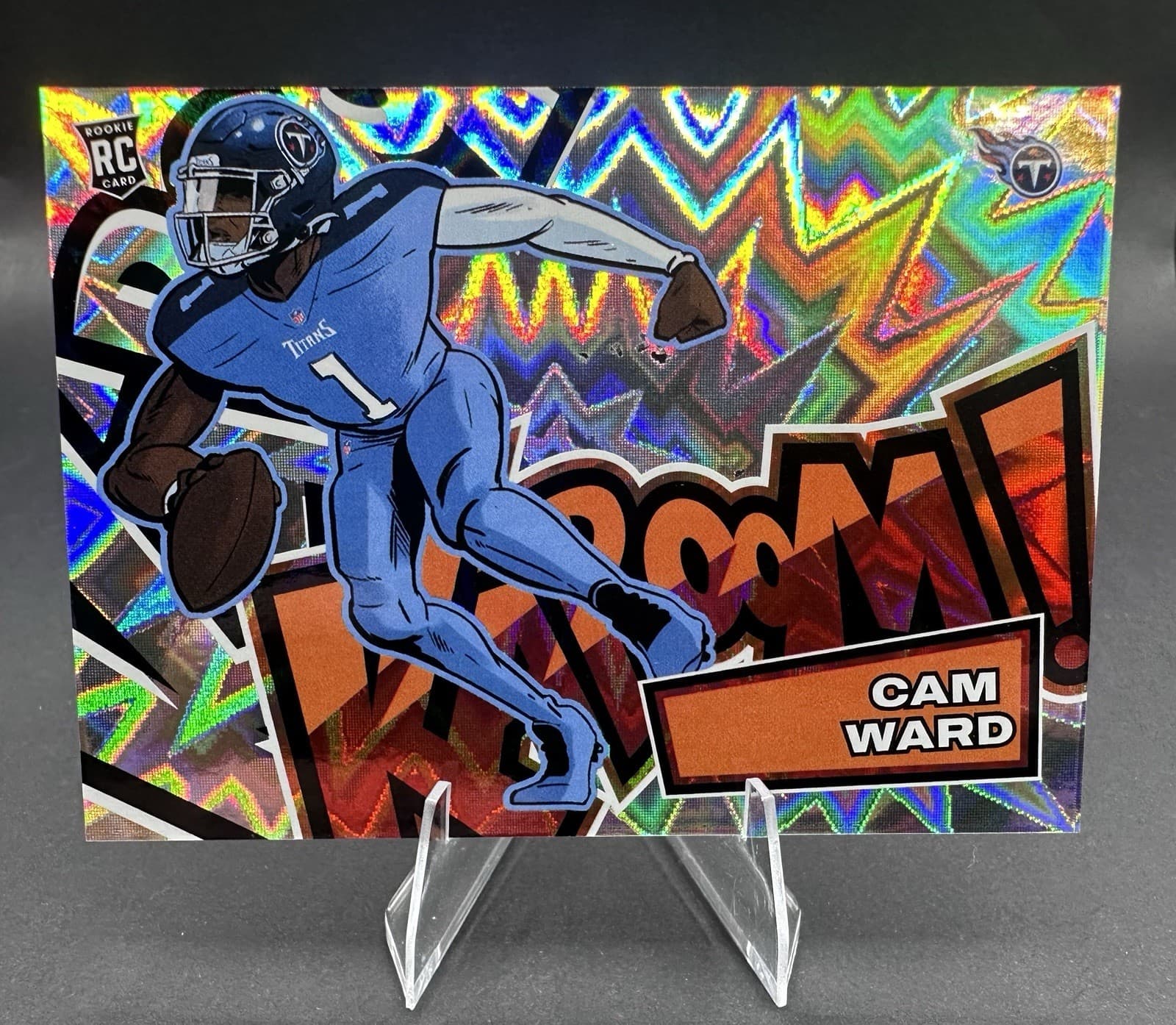 2025 Panini Absolute - Kaboom! Horizontal Cameron Ward #31 (RC)