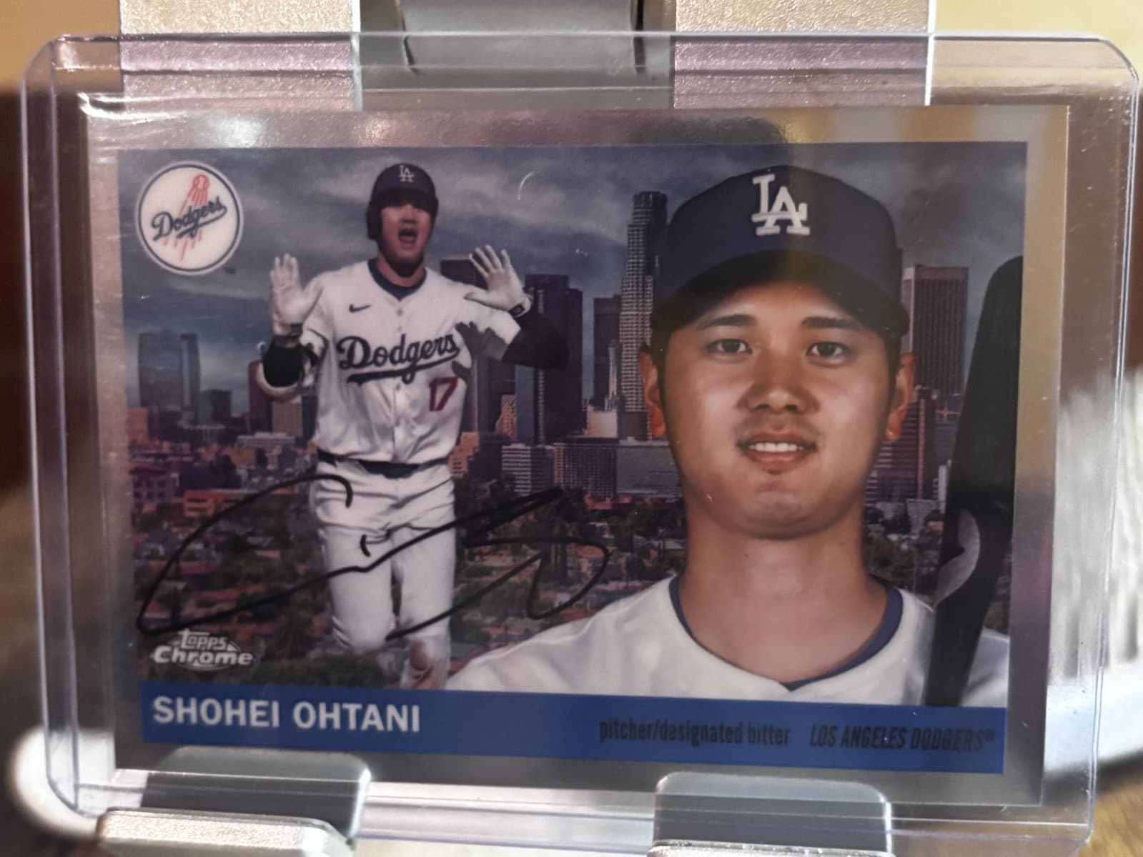 2025 Topps Chrome Platinum Shohei Ohtani 1955 City Variations #55CV-37 Dodgers
